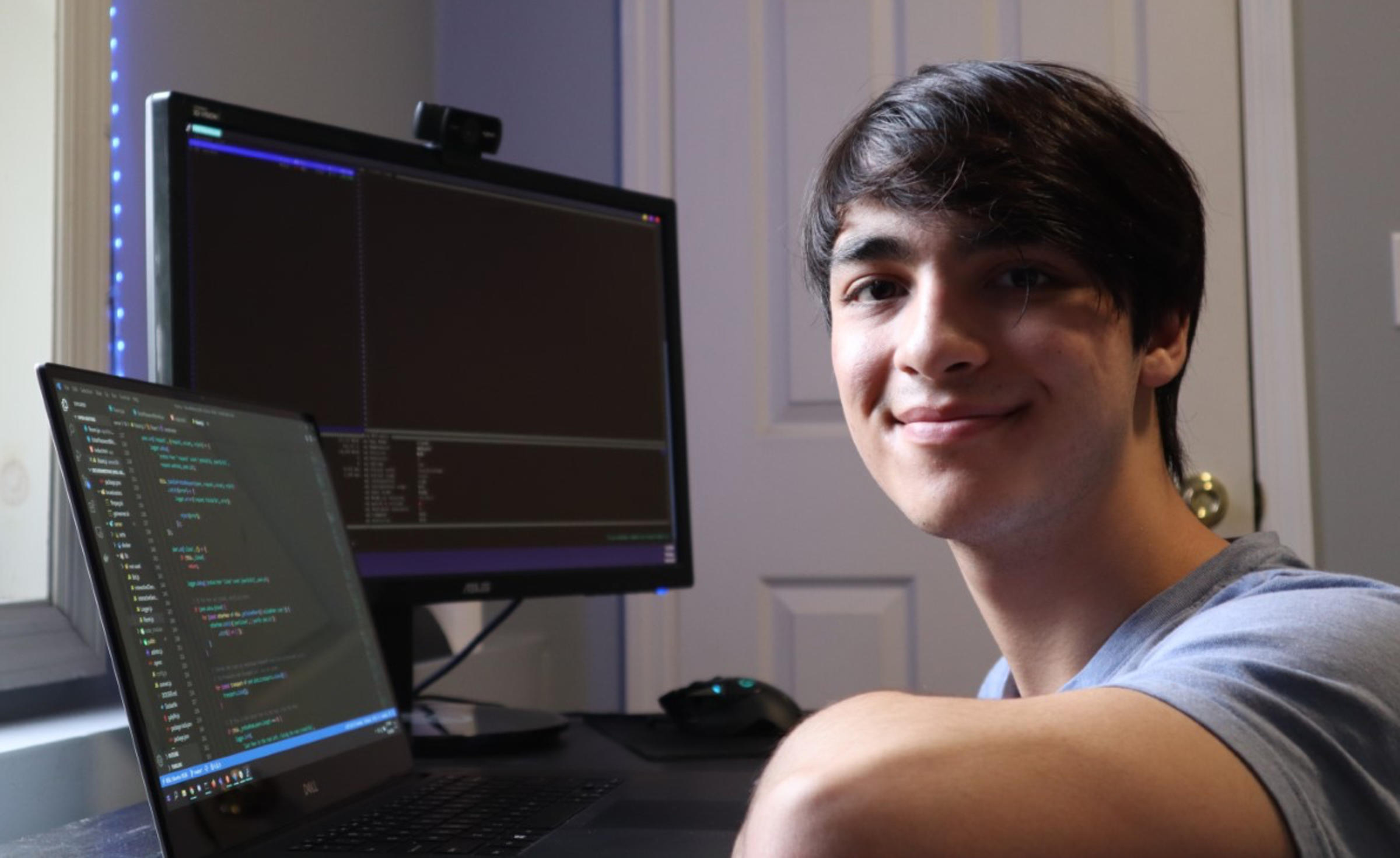 Stevens student Bryan Kyritz