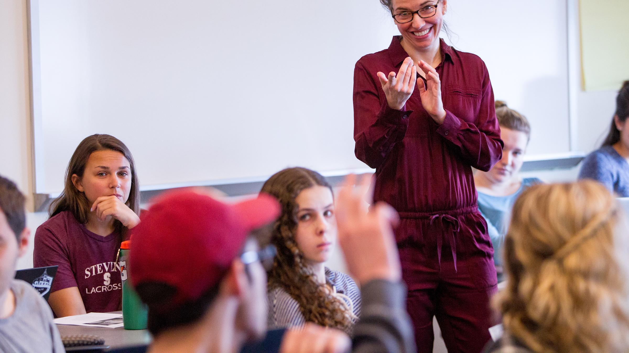 Dr. Theresa MacPhail at Stevens Institute of Technology