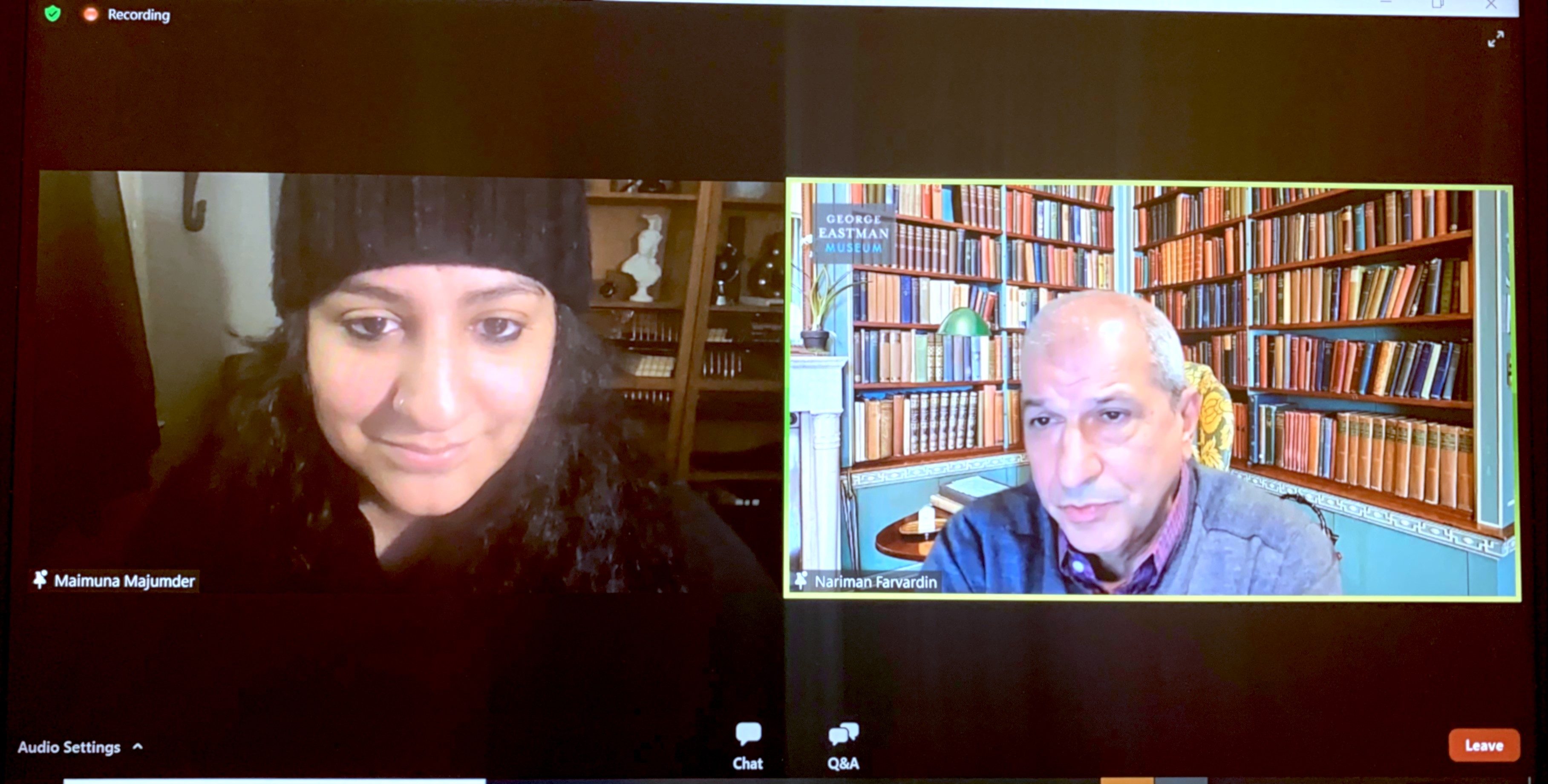 Dr. Maia Majumder, guest speaker in Stevens lecture series