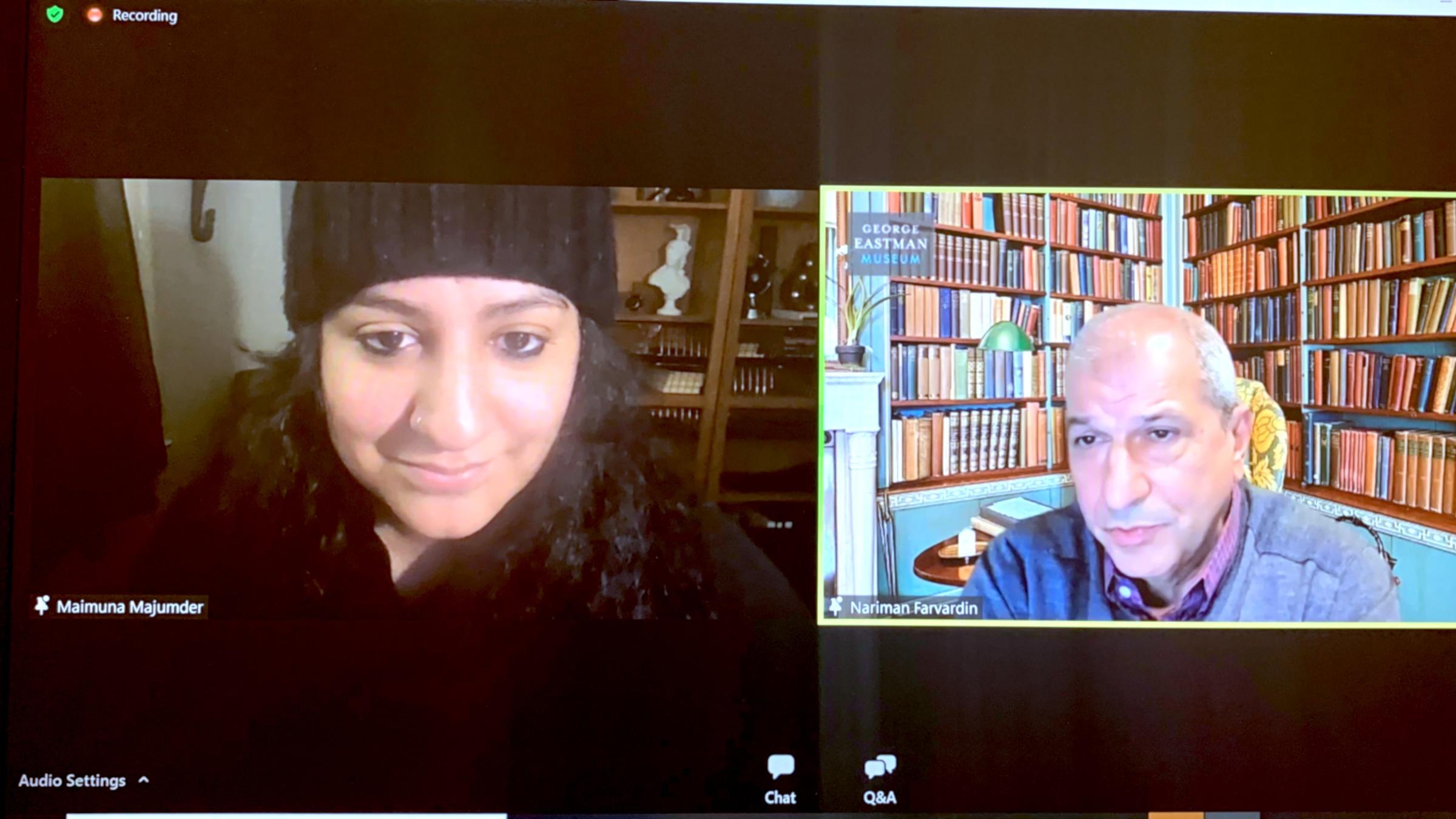 Dr. Maia Majumder, guest speaker in Stevens lecture series