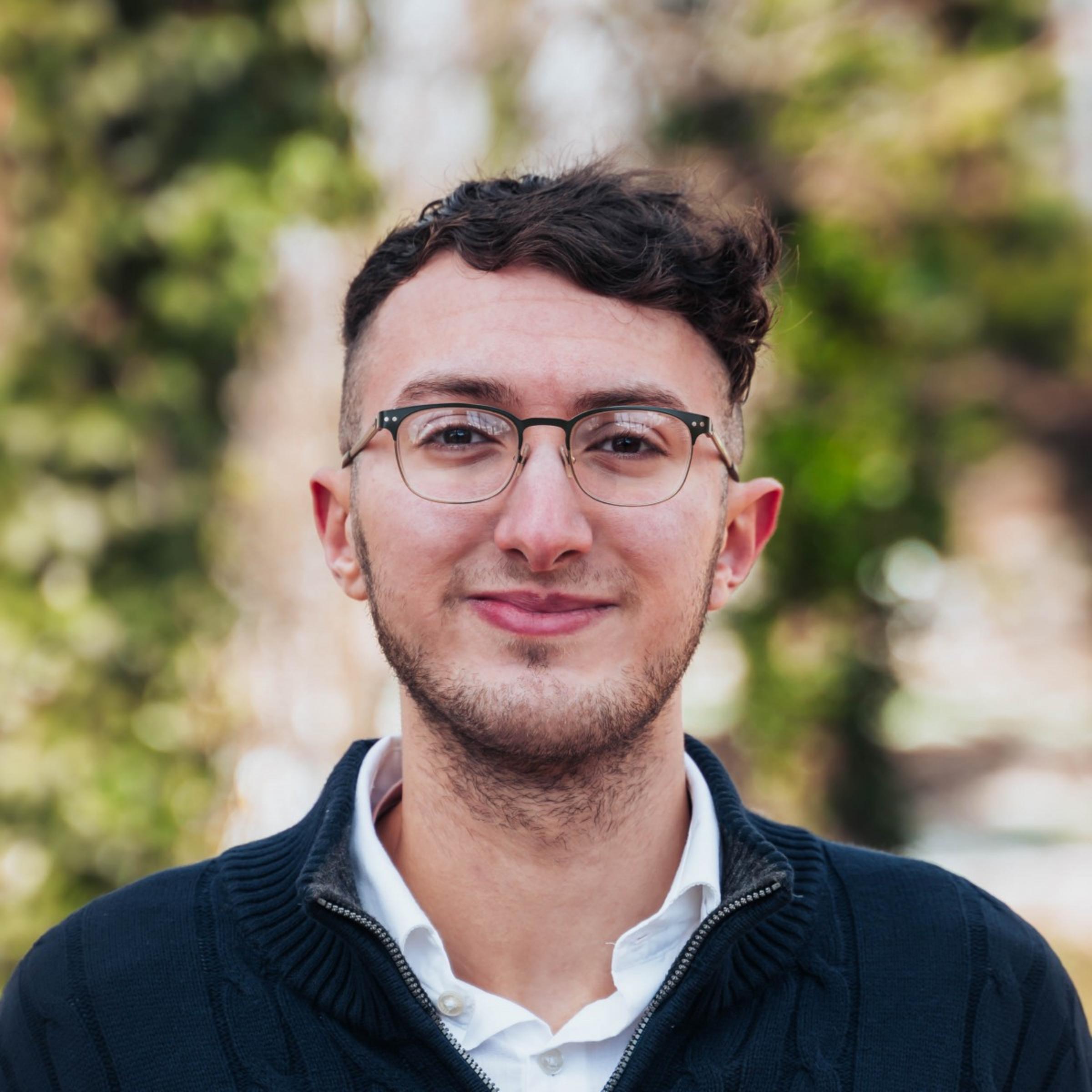 Stevens student Mohammed Elmzhagi