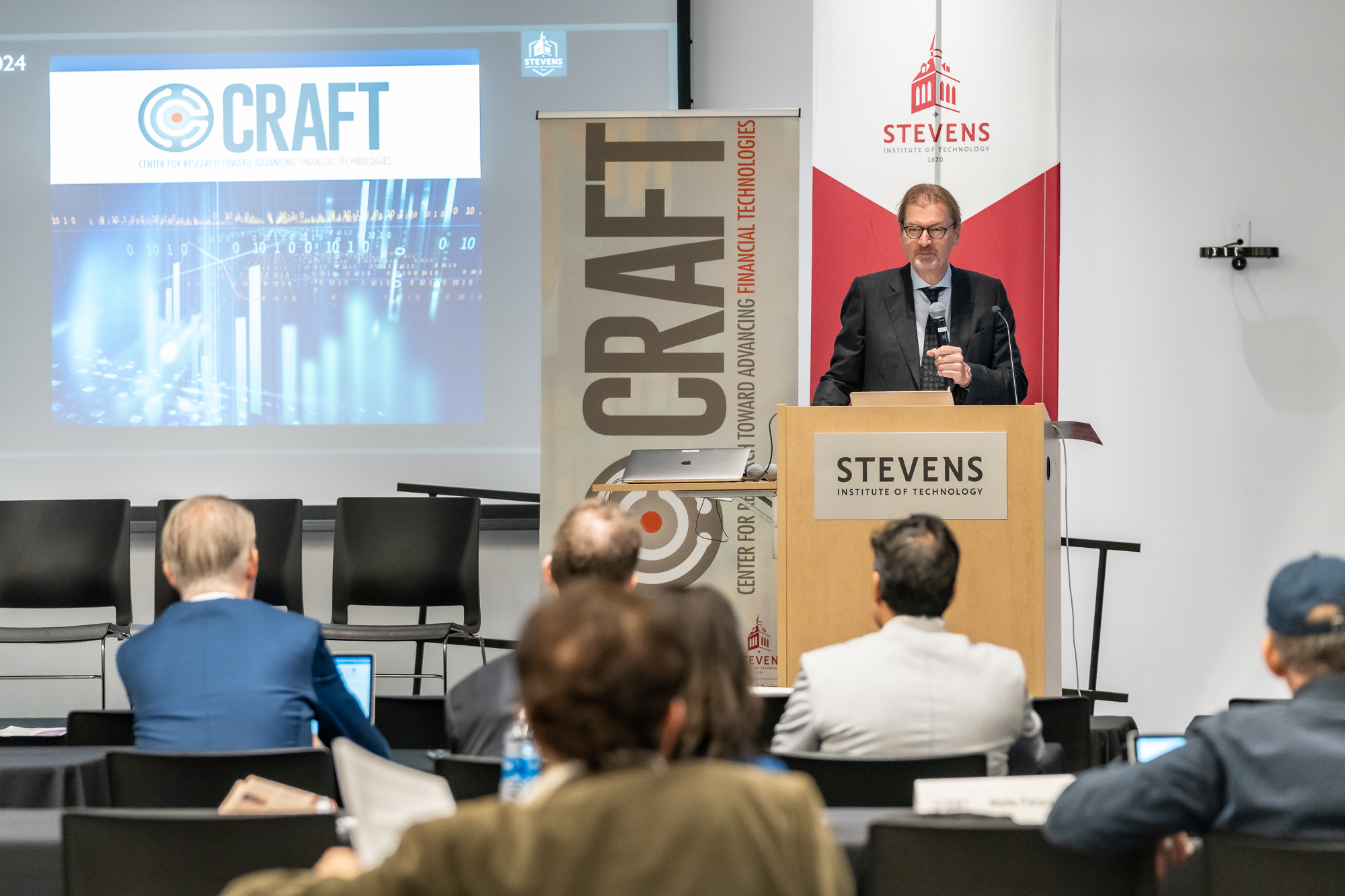 George Calhoun speaking during CRAFT Fall 2024 IAB Meeting