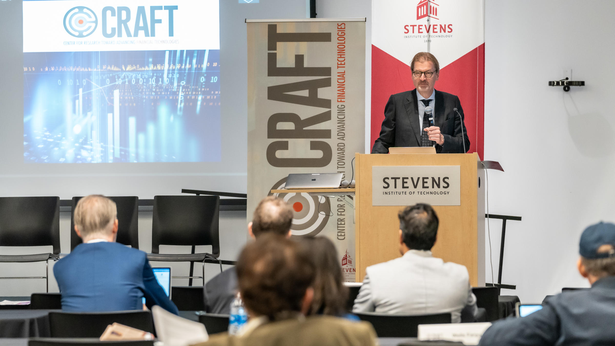 George Calhoun speaking during CRAFT Fall 2024 IAB Meeting