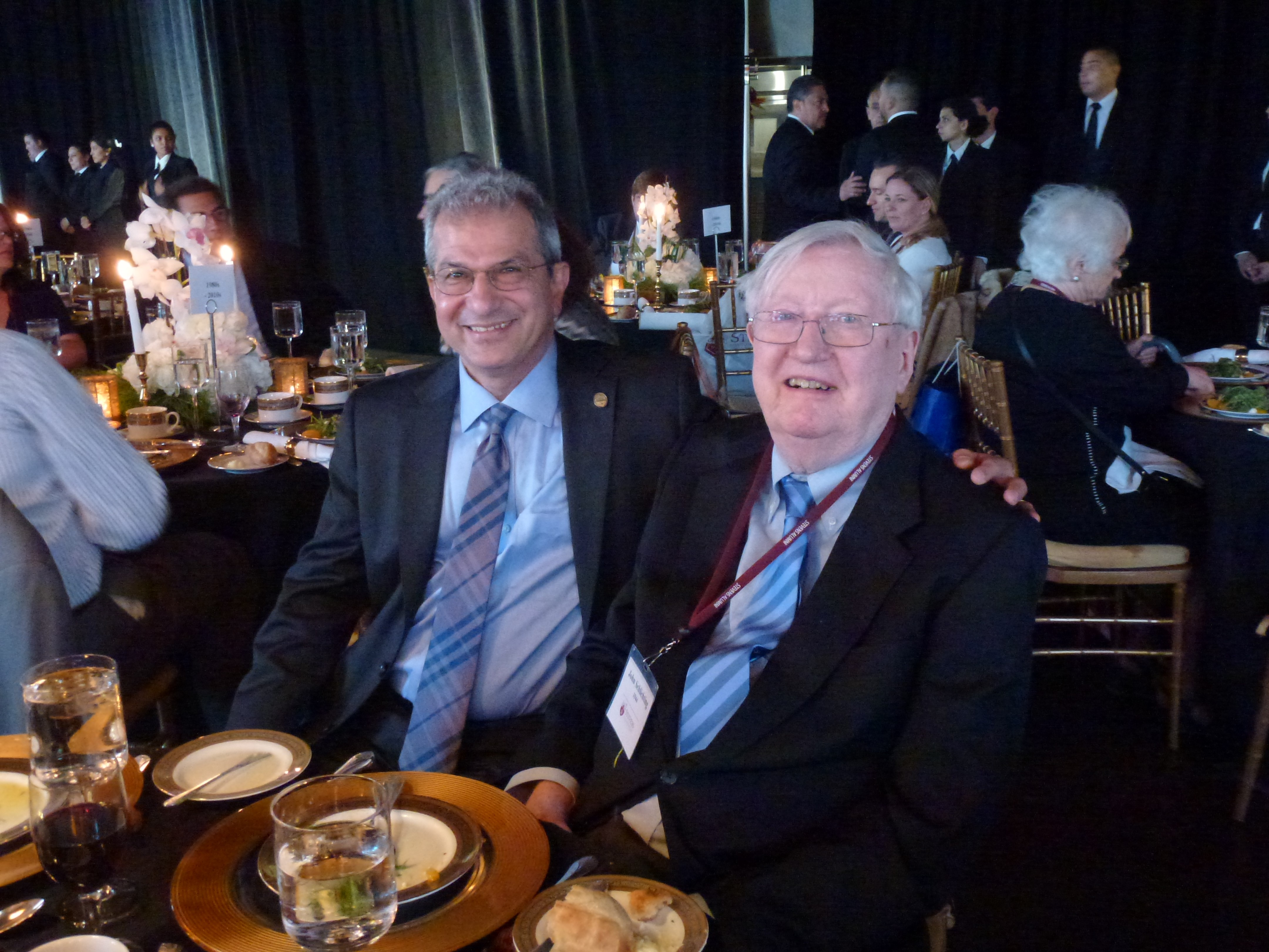 John Schlichting pictured with President Farvardin