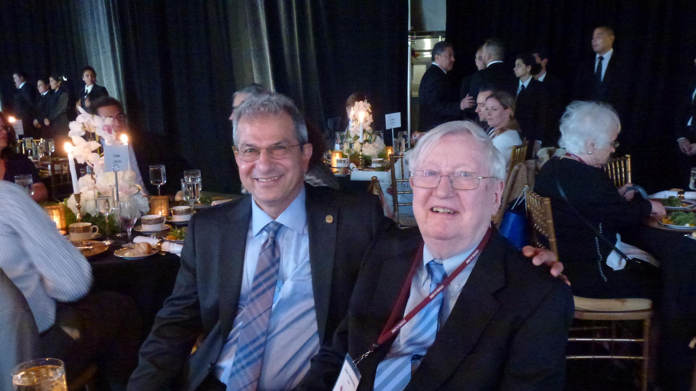 John Schlichting pictured with President Farvardin