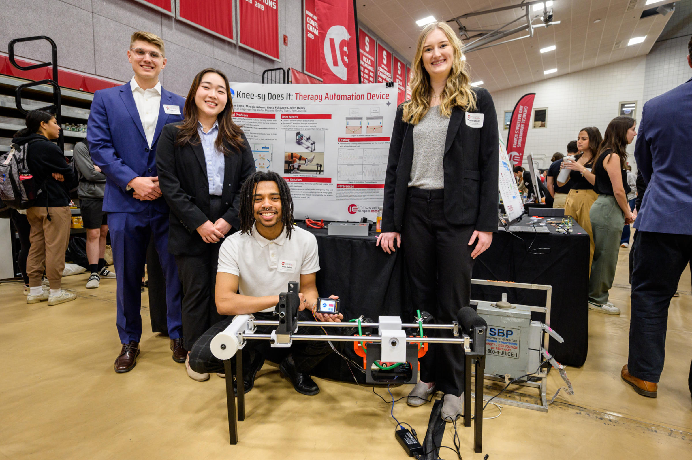 Team Knee-sy Does It at the 2024 Stevens Innovation Expo