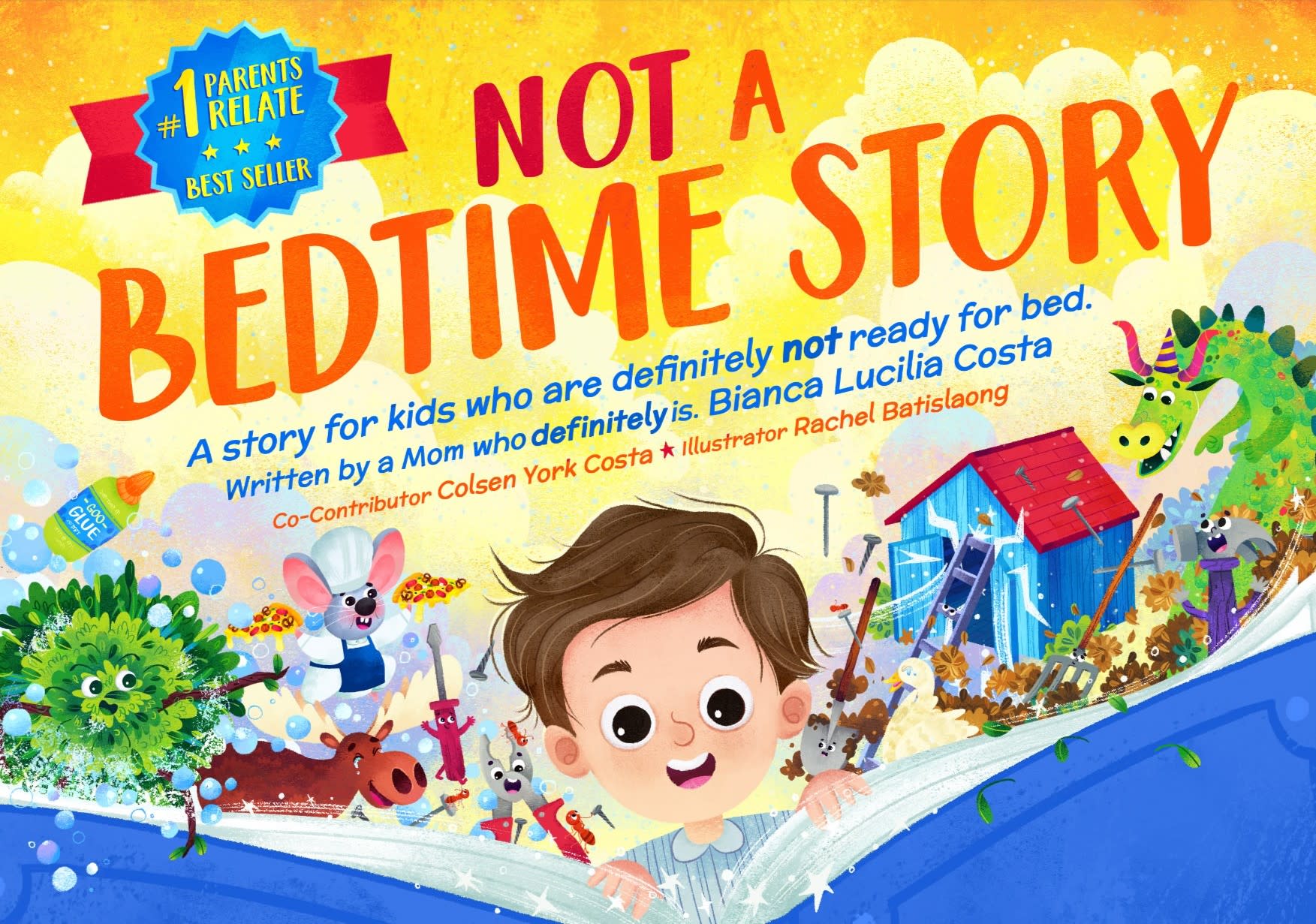 Not a Bedtime Story Book Cover