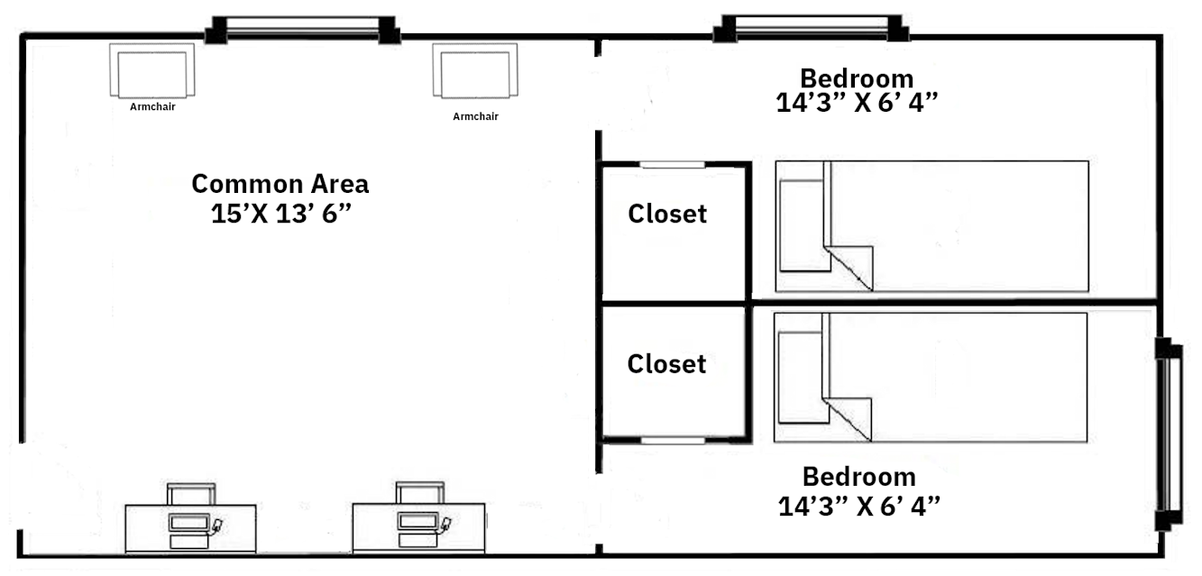 Palmer Hall Double