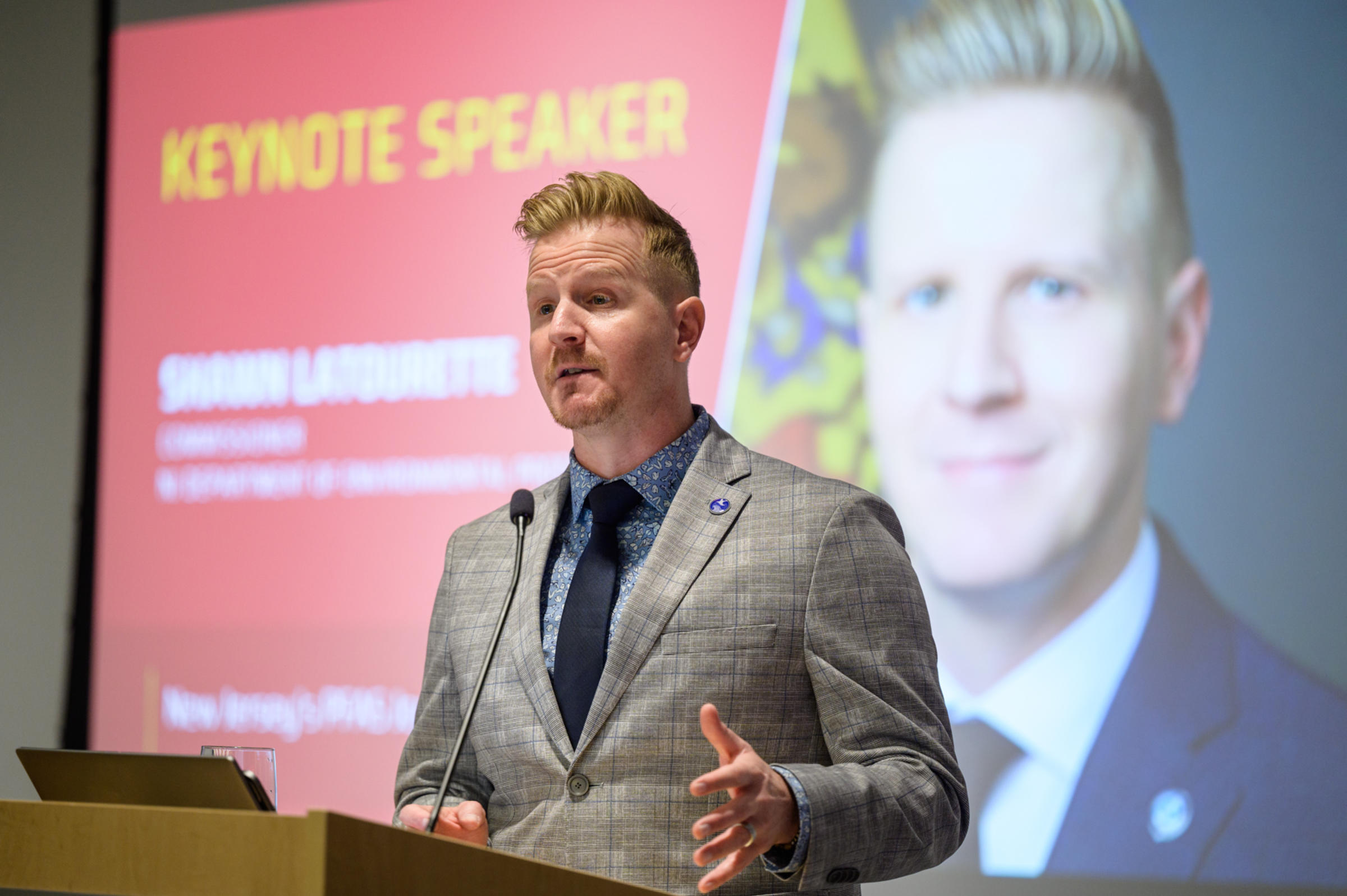 NJ Dept. of Environmental Protection commissioner speaks at a Stevens PFAS event in 2024