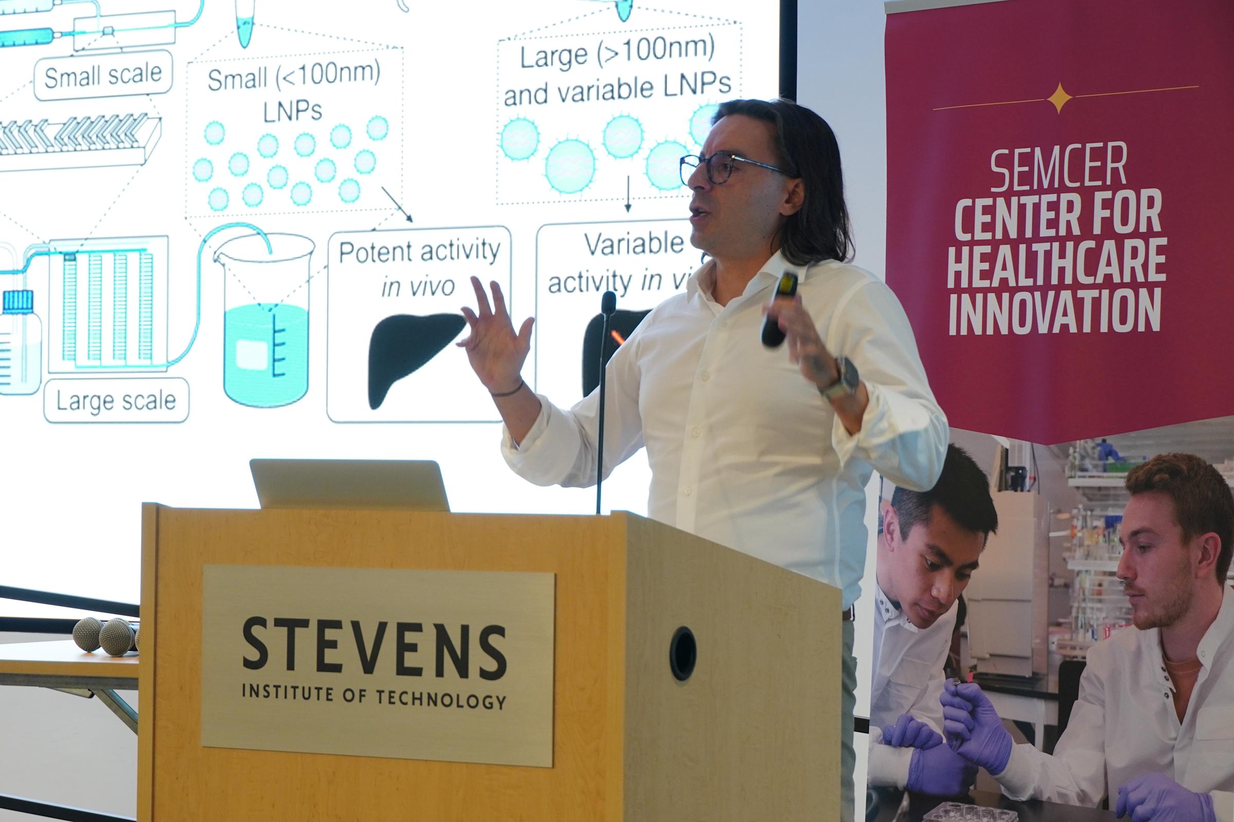 Michael J. Mitchell, Associate Professor Bioengineering at the University of Pennsylvania.