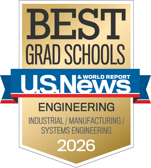 USNWR 2026 Best Grad Schools Systems and Enterprises Badge.