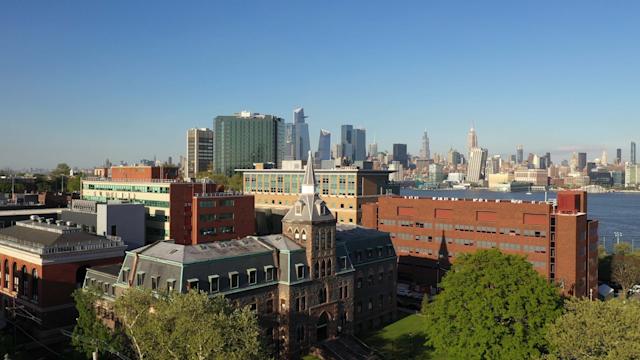 Stevens campus skyline