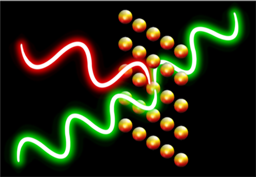 abstract physics graphic