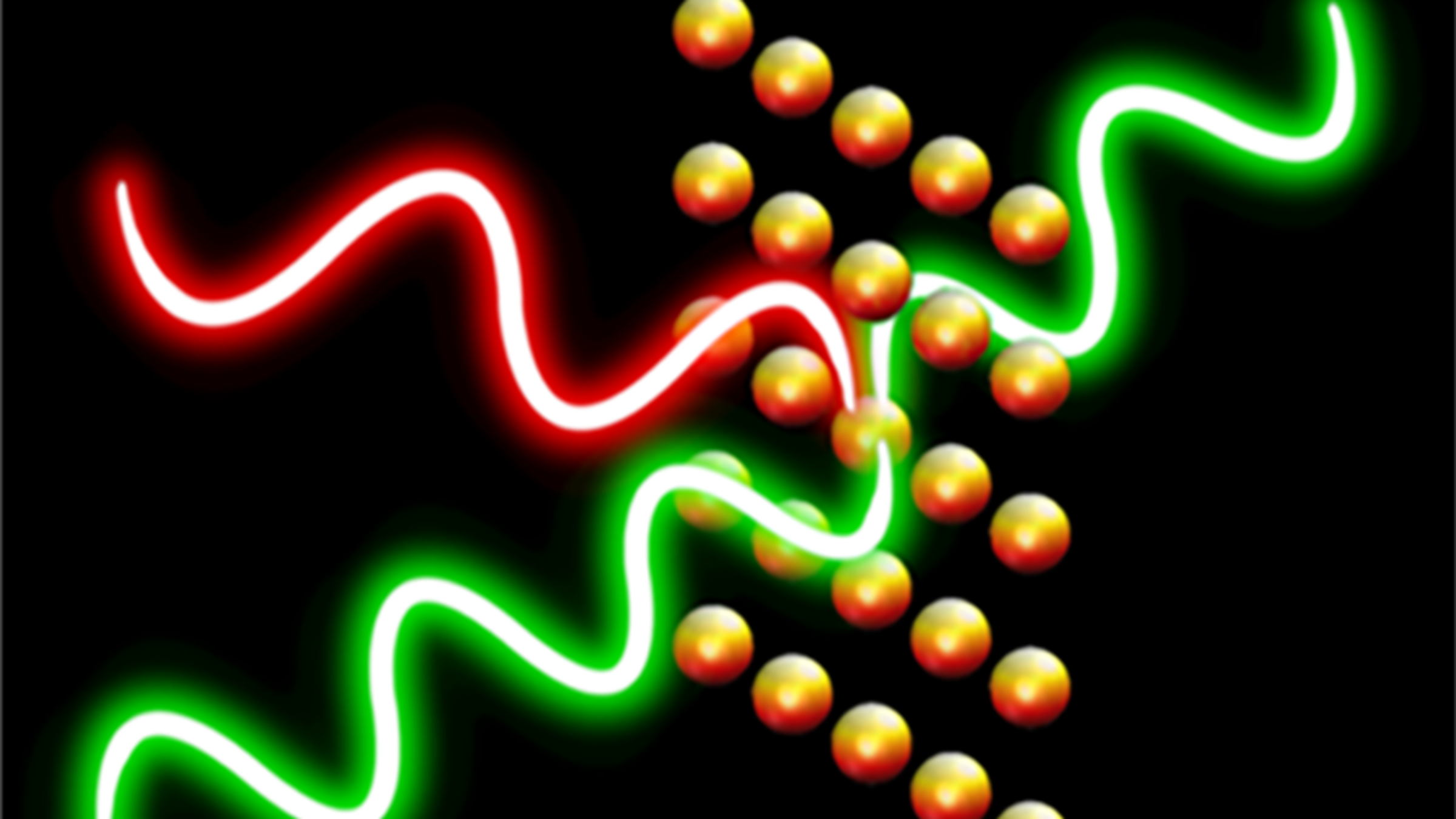 abstract physics graphic