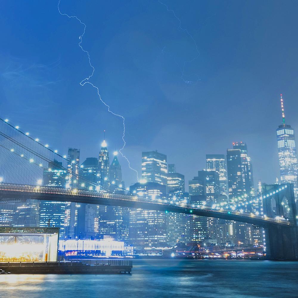 NYC during a thunderstorm