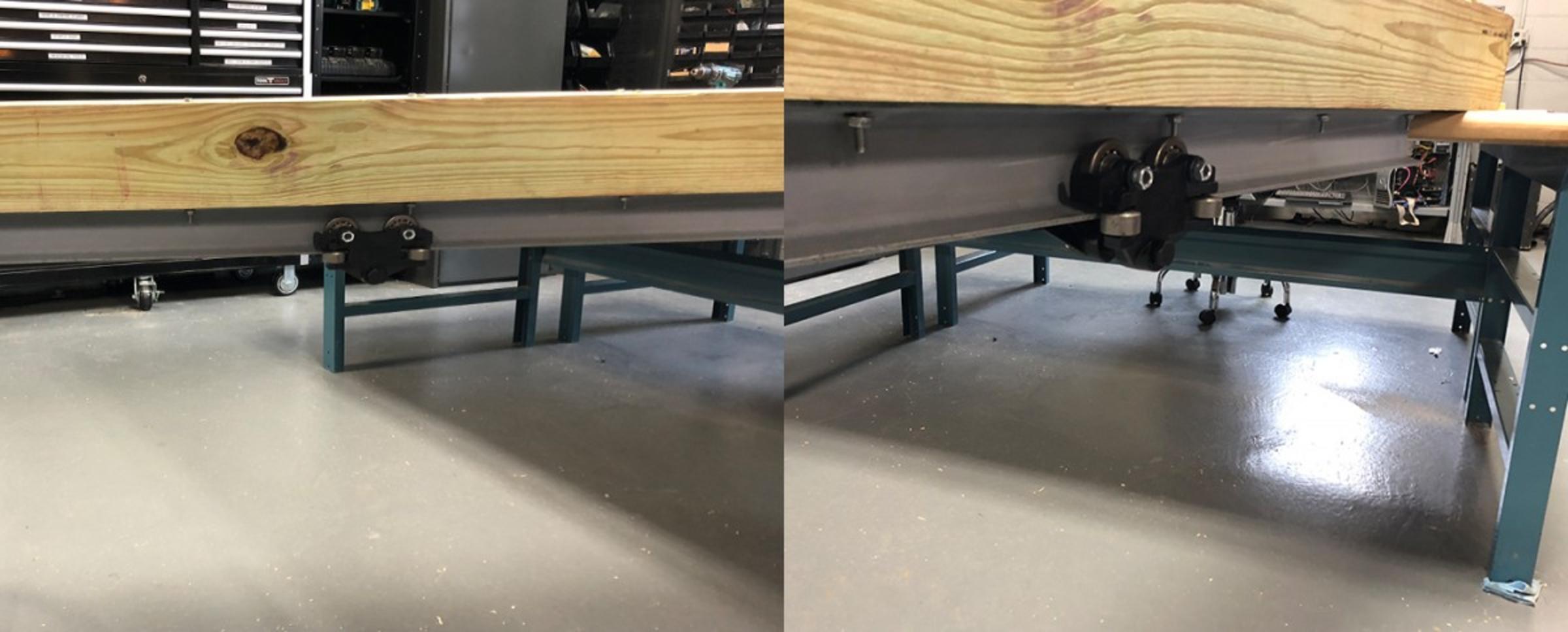 Images of the sling mechanism build. CREDIT: Emma Sennett-Kuzin.