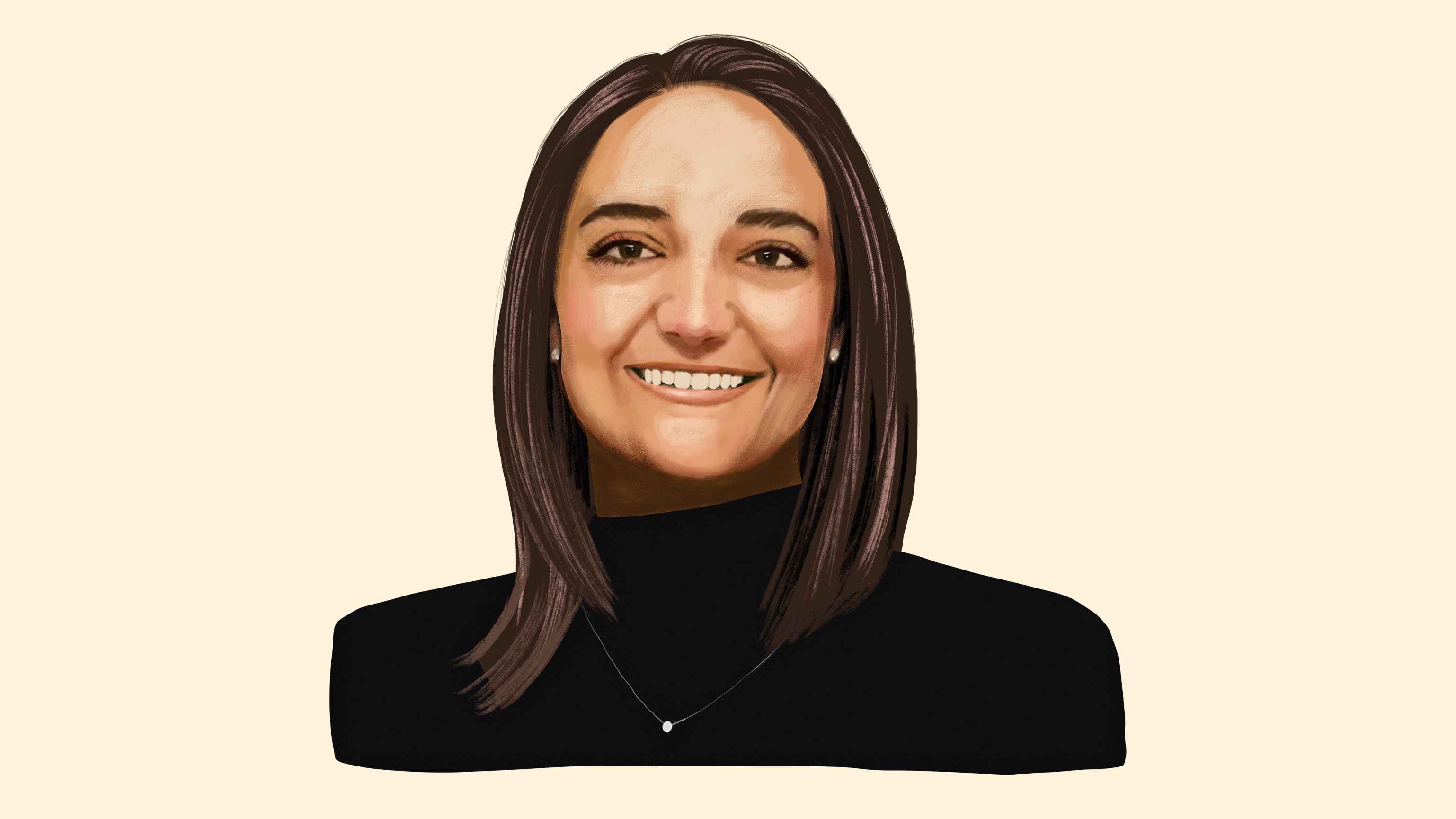 Illustrated portrait of Gianna Fazio