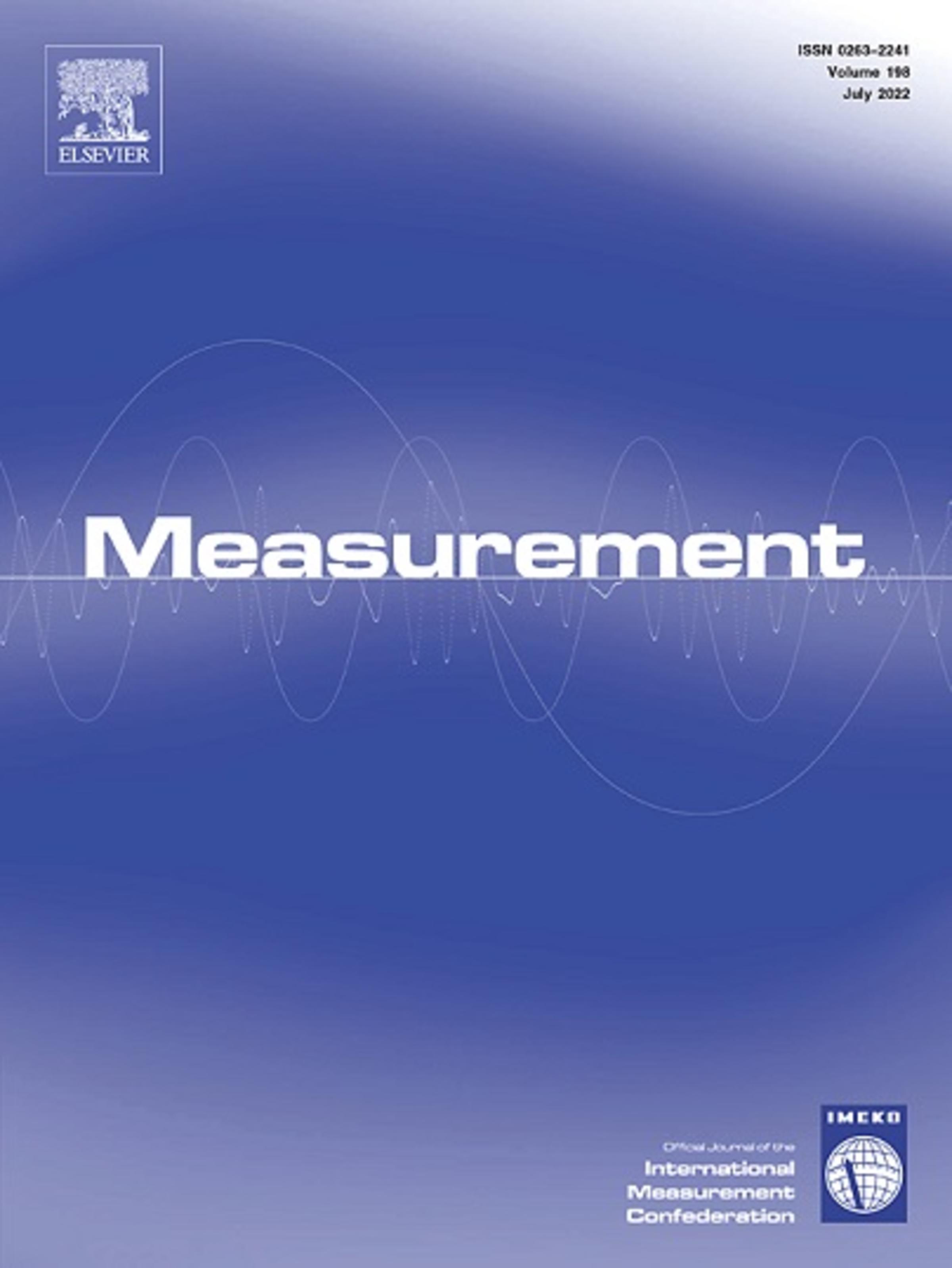 Measurement book cover, Volume 198, July 2022