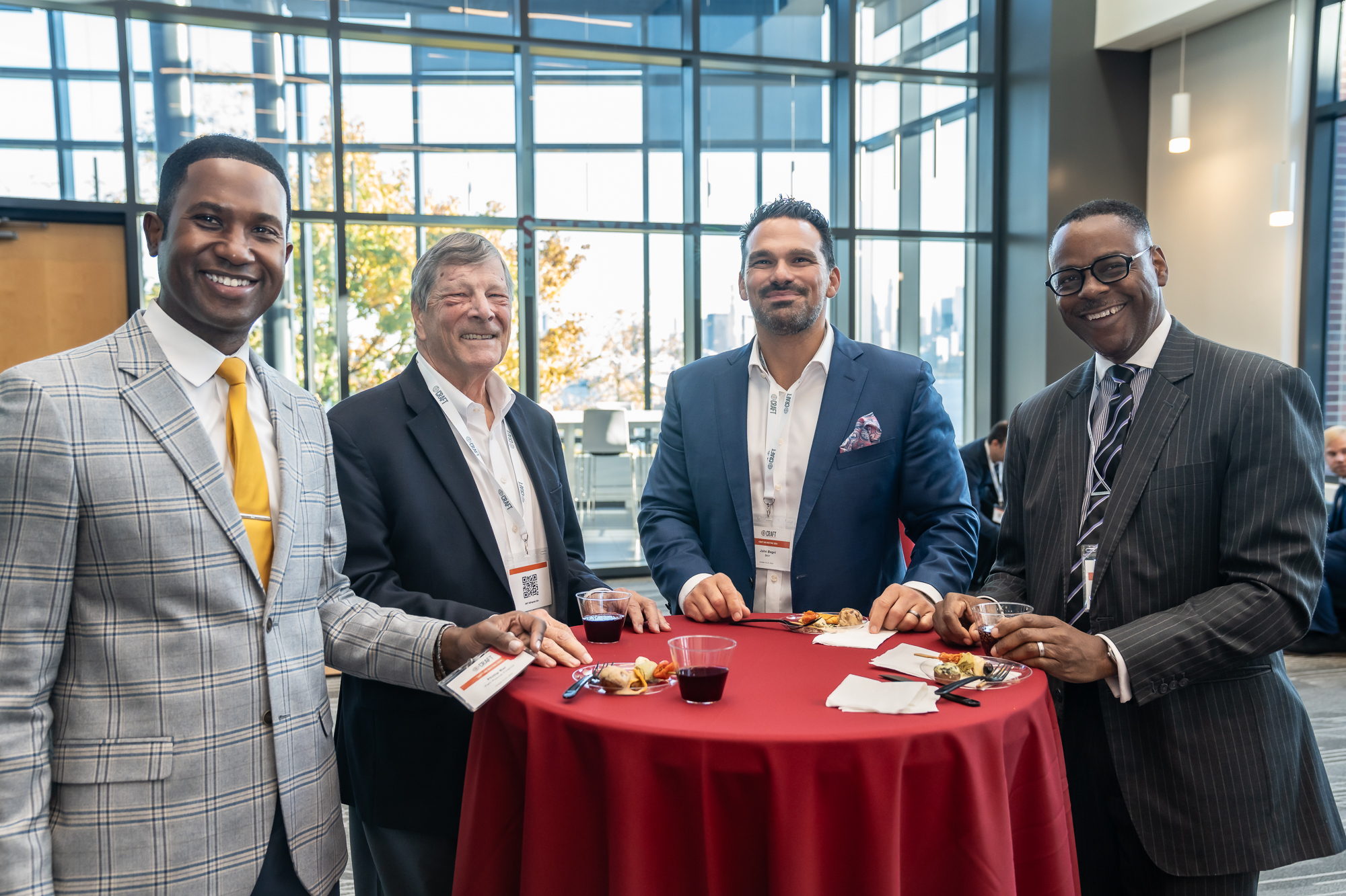 Group photo during an IAB meeting