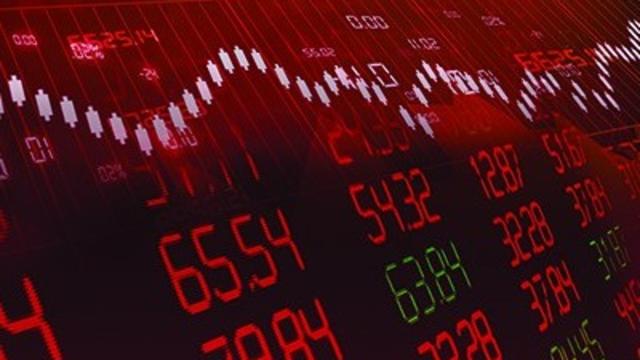 Stock image of financial market