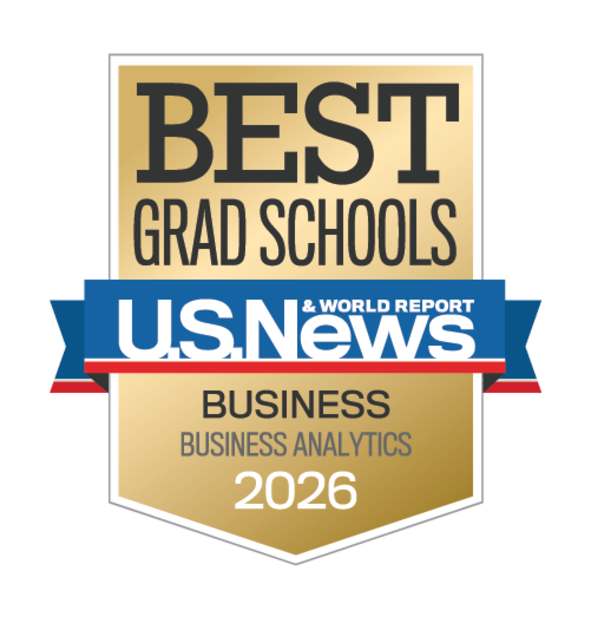 Grad Business Analytics USNWR Badge 2026