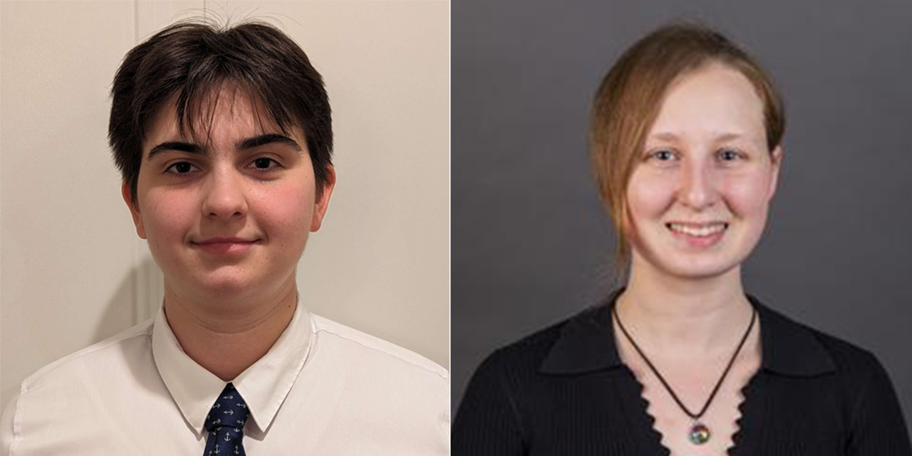 Elizabeth Foster (Left) and Victoria Beke (Right)