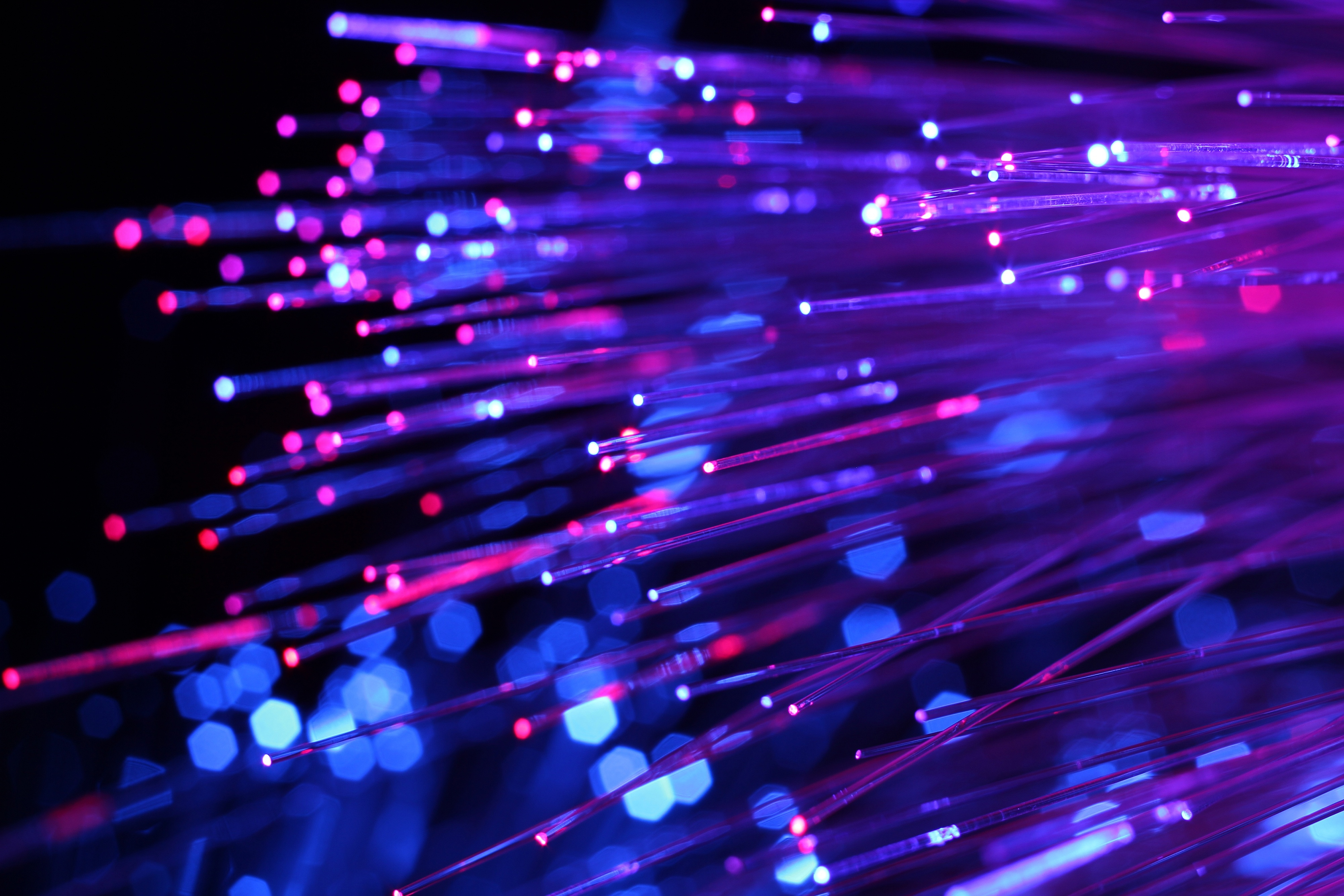 graphical depiction of fiber optics