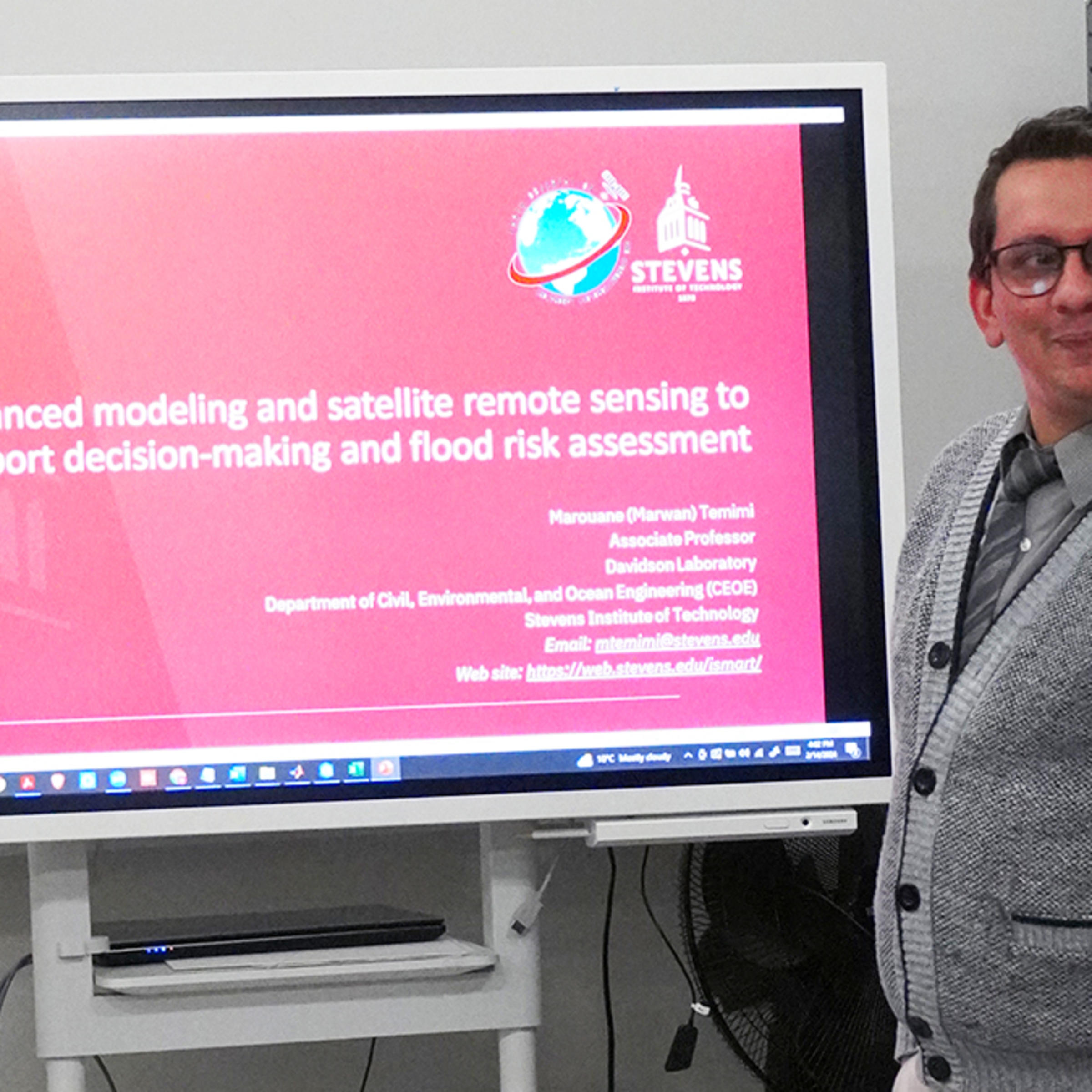 Stevens Ph.D. student Mohamed Abdelkader