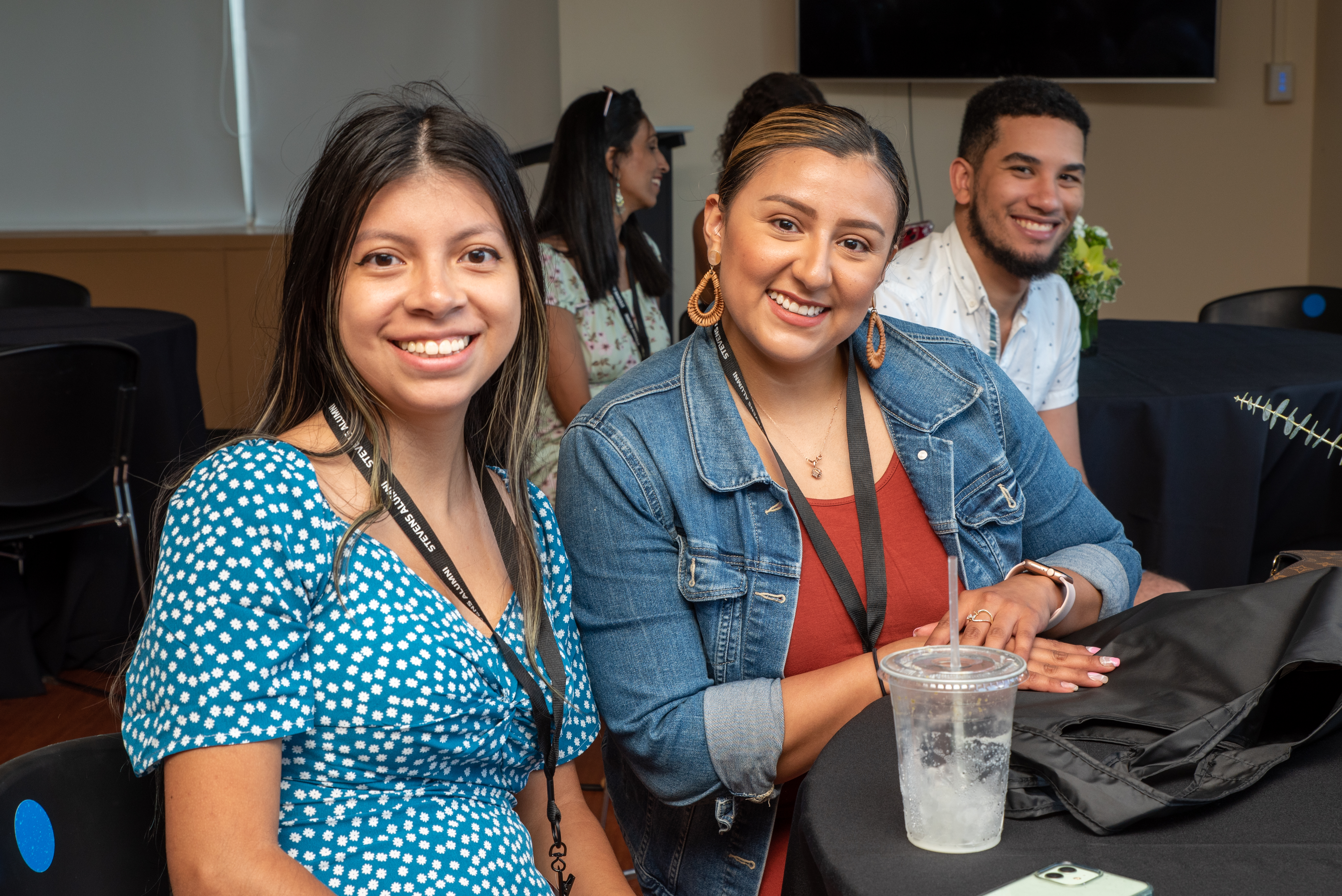 STEP Students smiling at camera