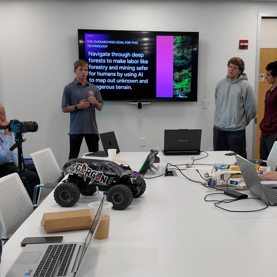 Student present project update