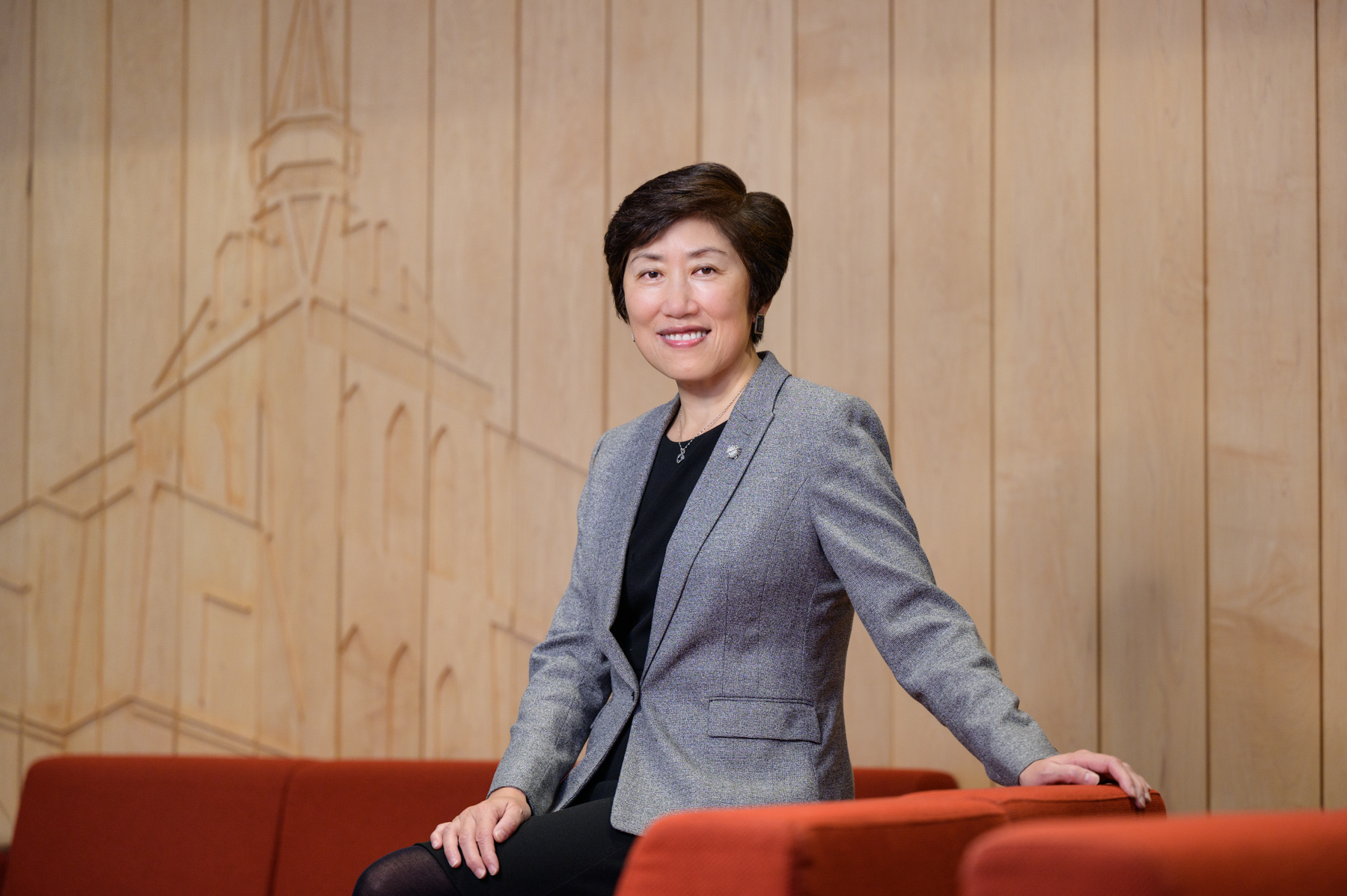 Stevens School of Engineering and Science Dean Jean Zu