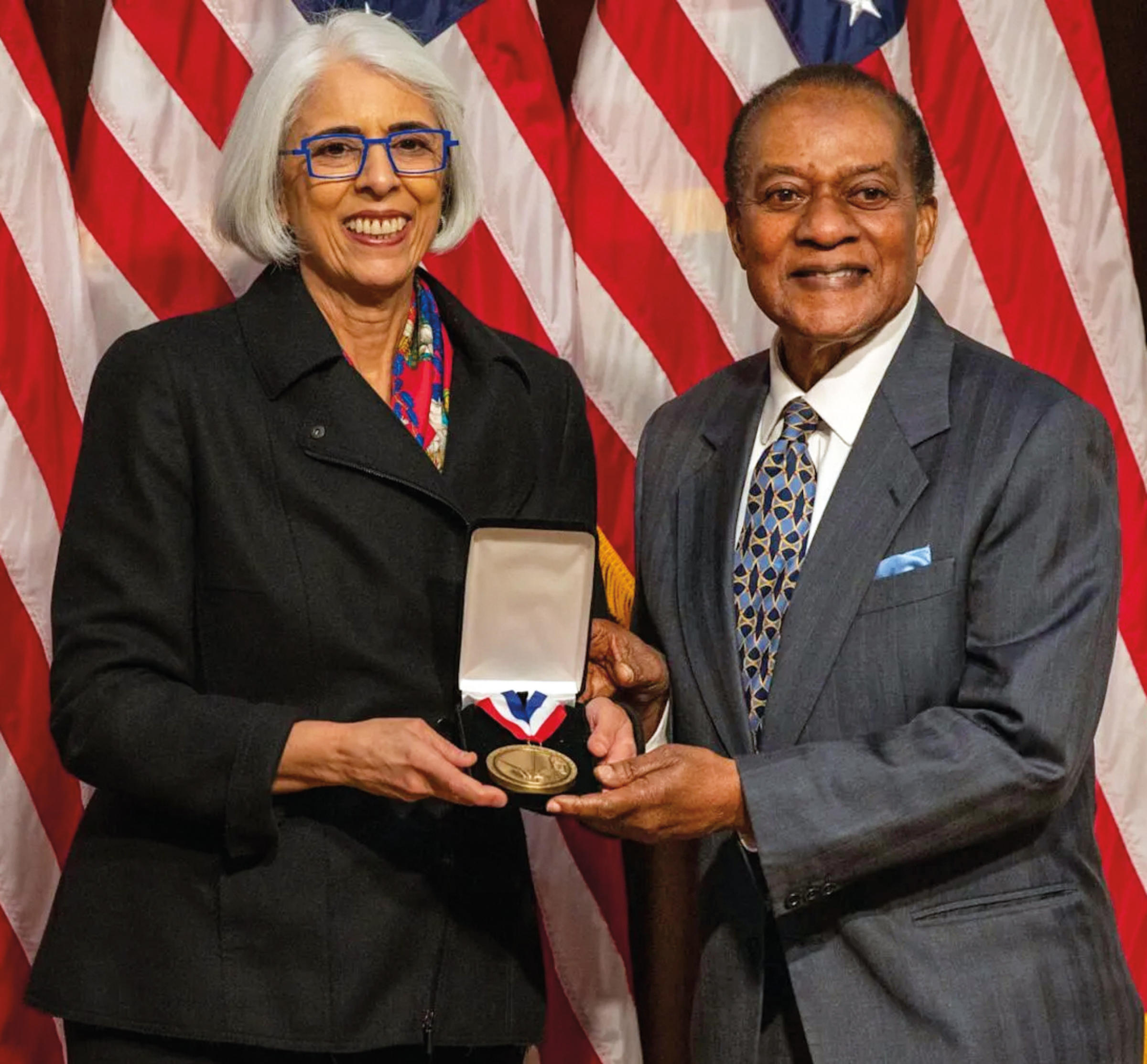 Victor Lawrence receives National Medal of Technology and Innovation.