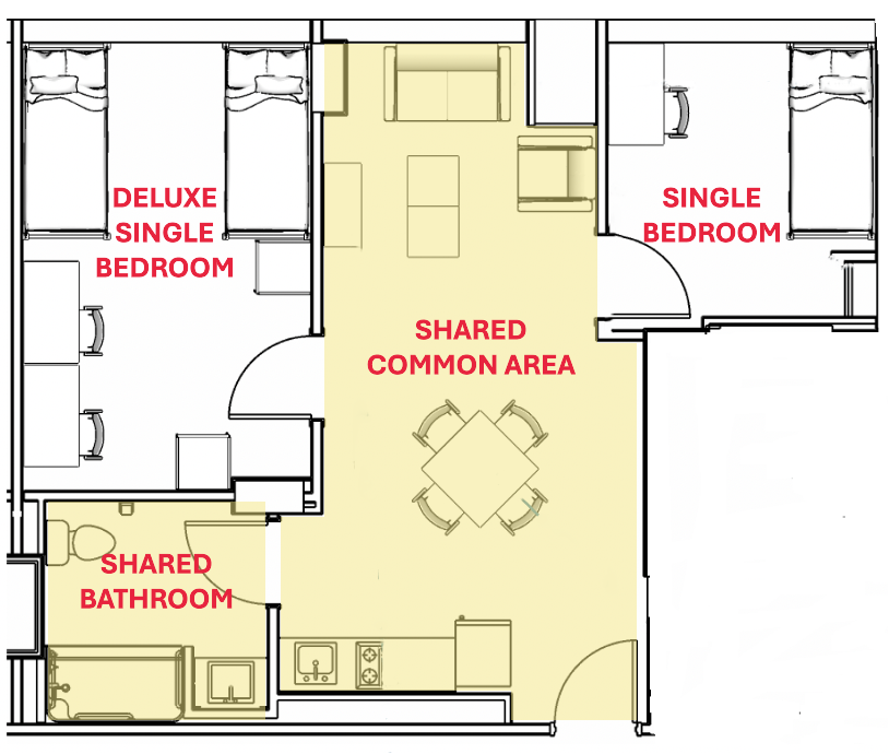 Deluxe Single B, 2P suite