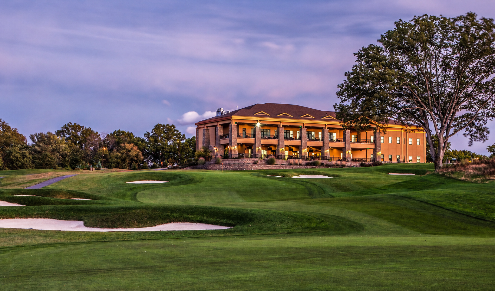 Exterior of Galloping Hill Golf Club