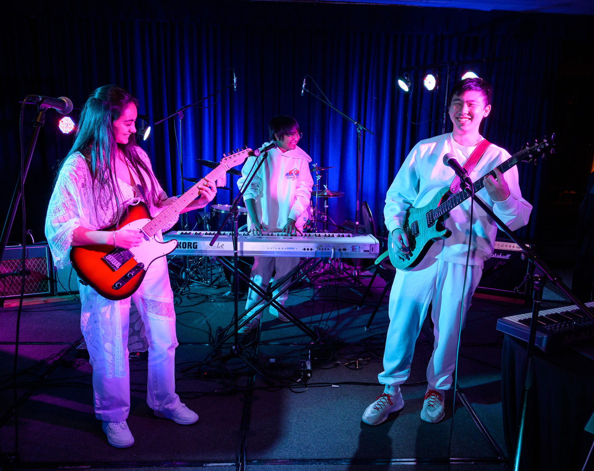 Music & Technology performs as an ensemble.