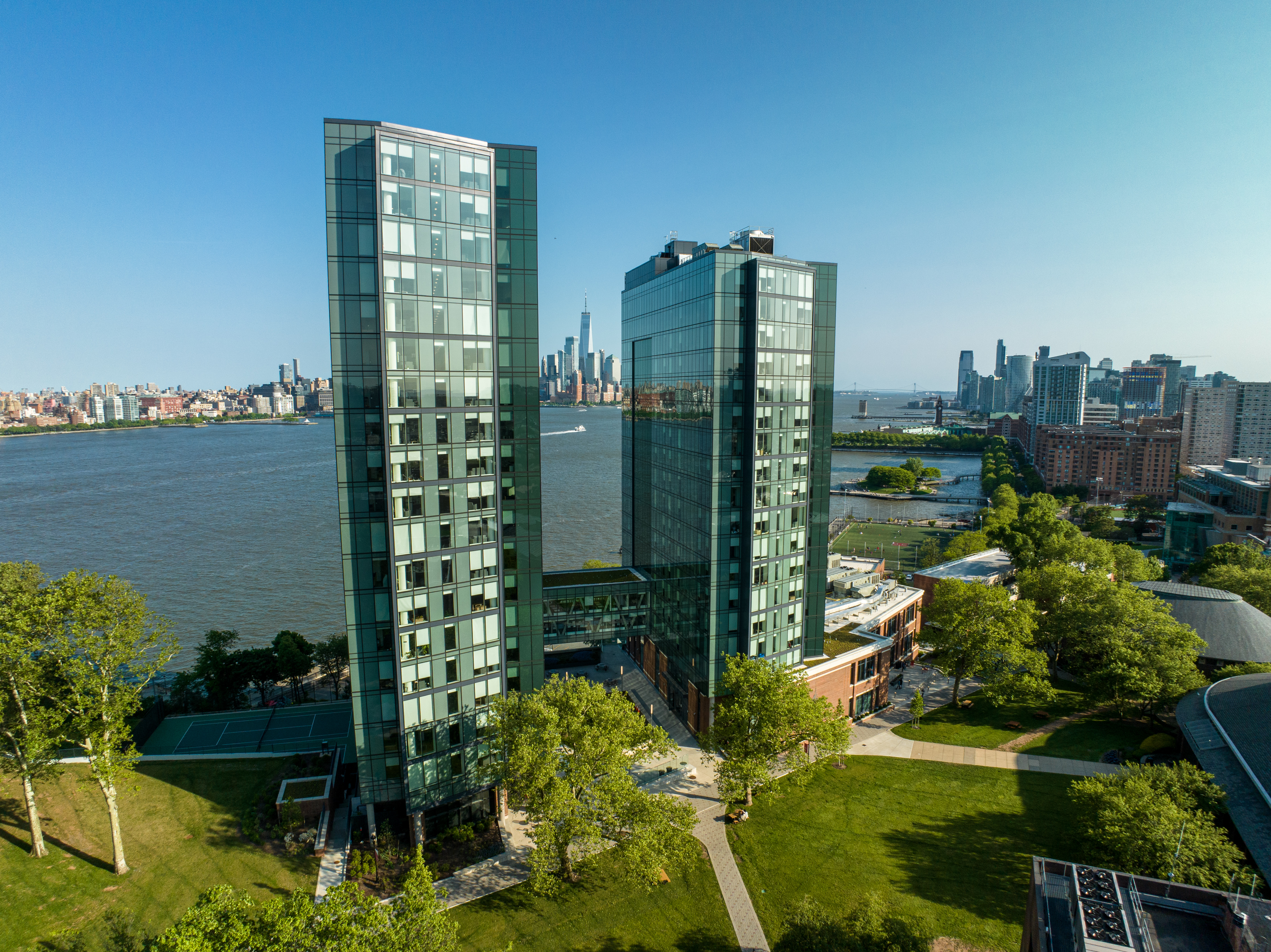Conference Outside Towers Photo 