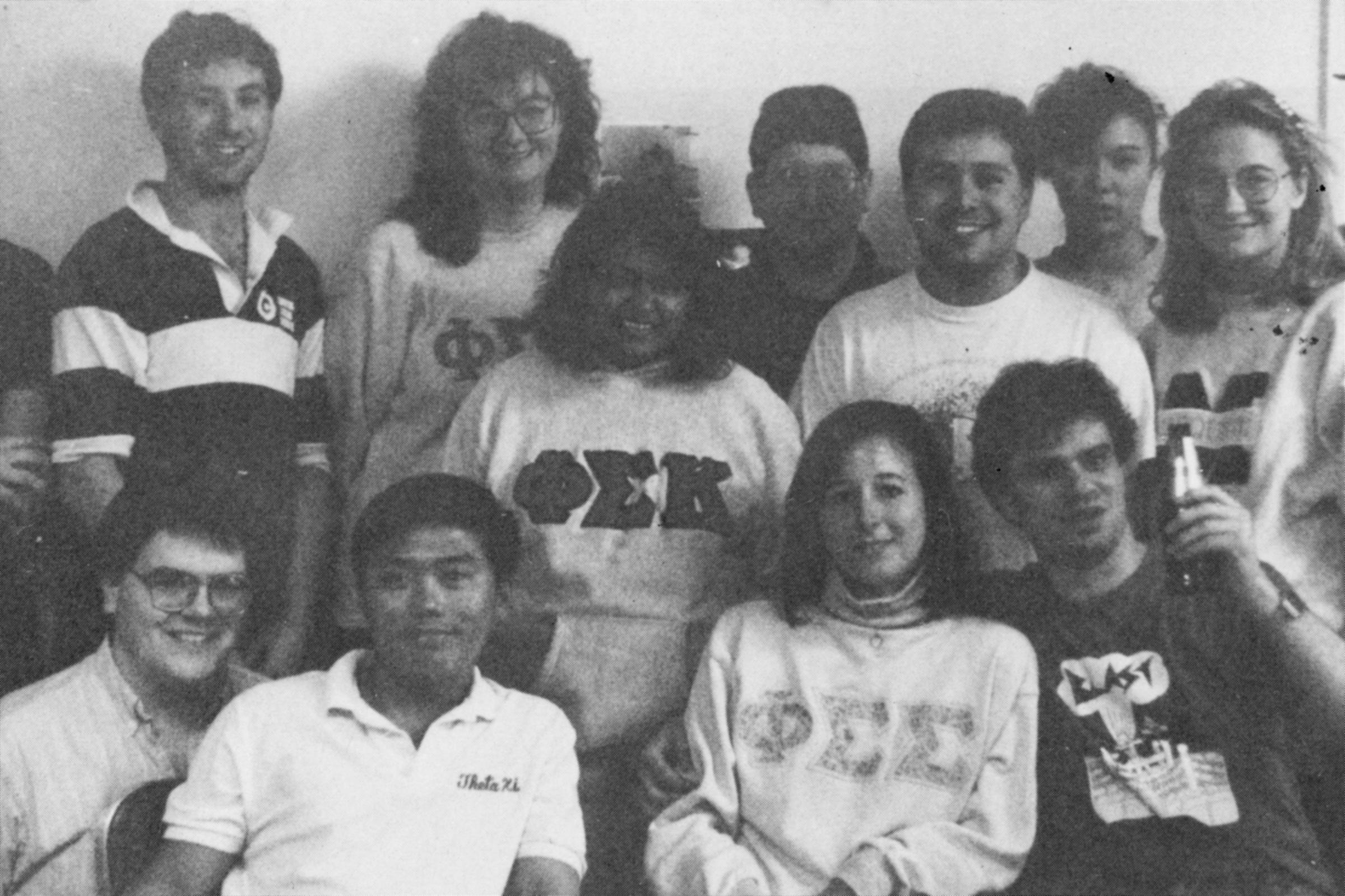 Group of Stute editors circa 1991