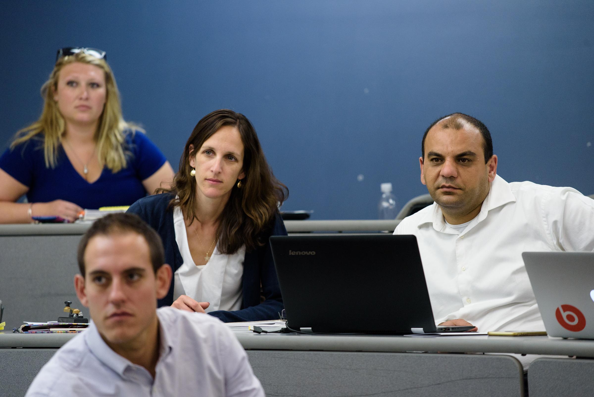 Graduate Students in Classroom