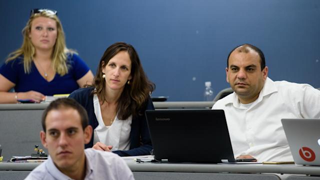 Graduate Students in Classroom