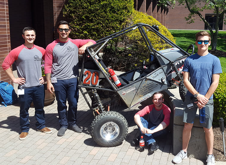 FSAE team at Innovation Expo
