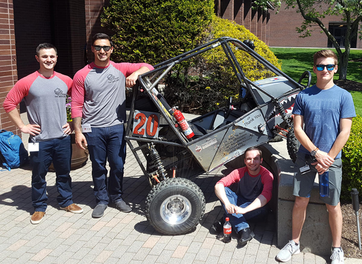 FSAE team at Innovation Expo
