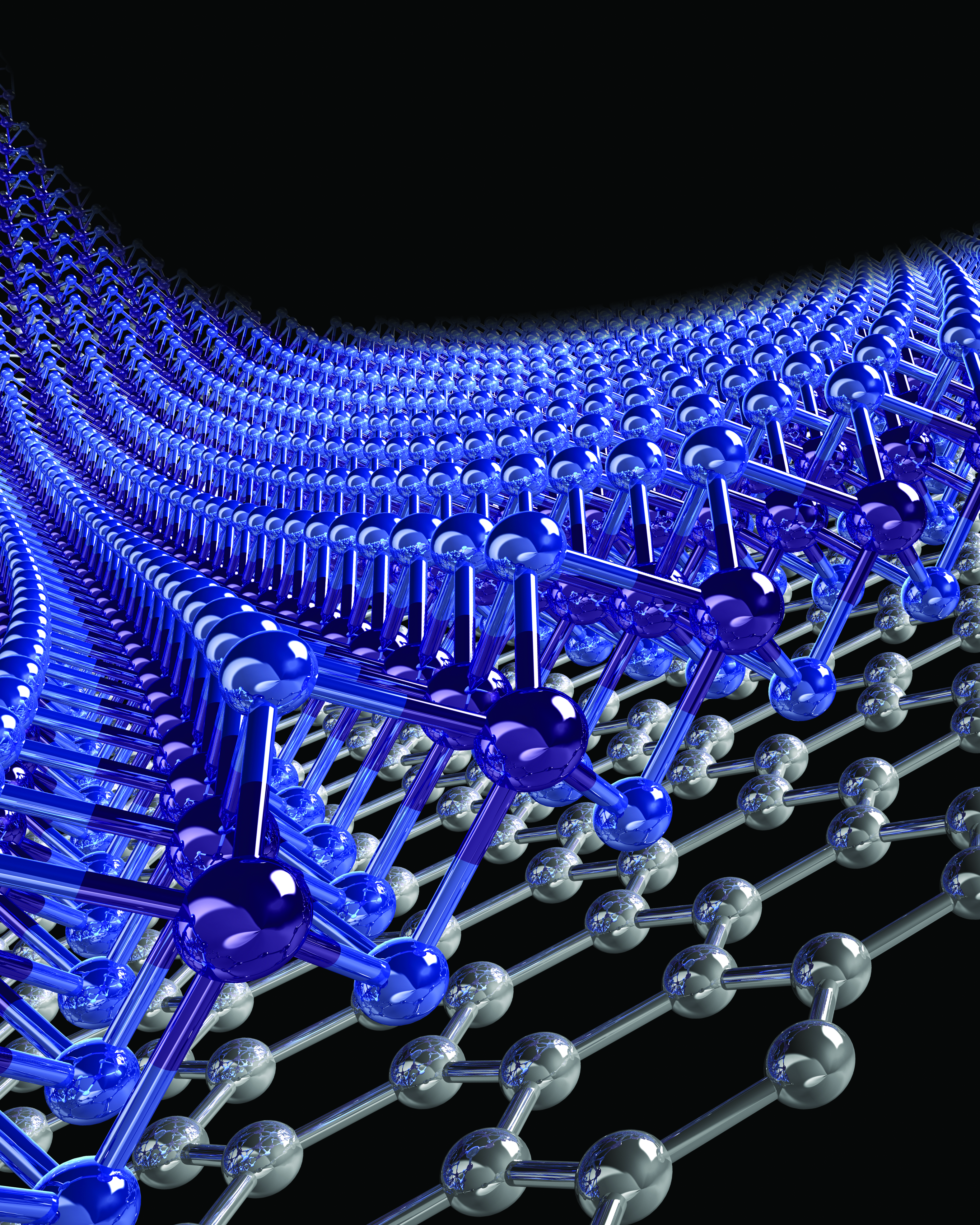 graphic representing graphene