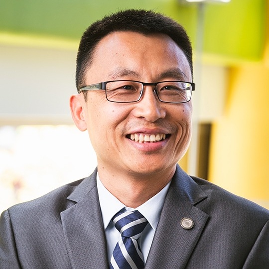 WeiDong Zhu, St. Peter’s Interim Vice President for Academic Affairs.