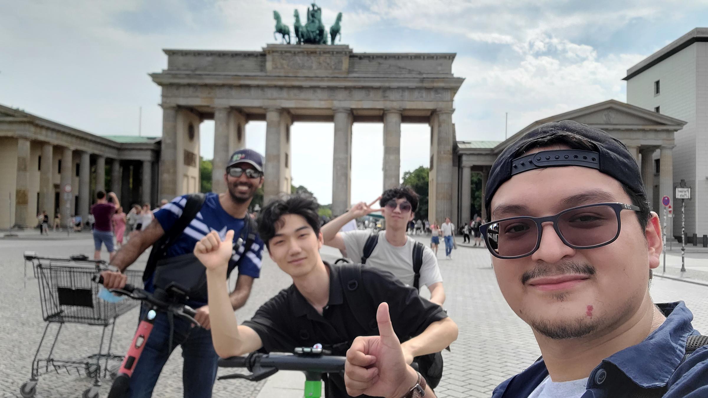 Angel Segura study abroad in Berlin