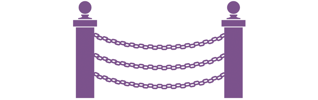 Castle Point Club logo in purple