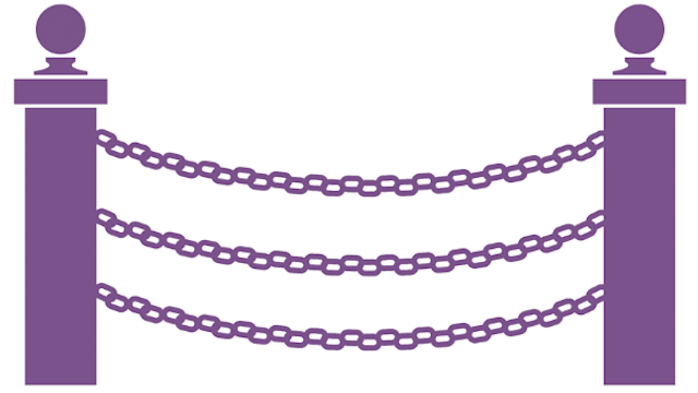 Castle Point Club logo in purple