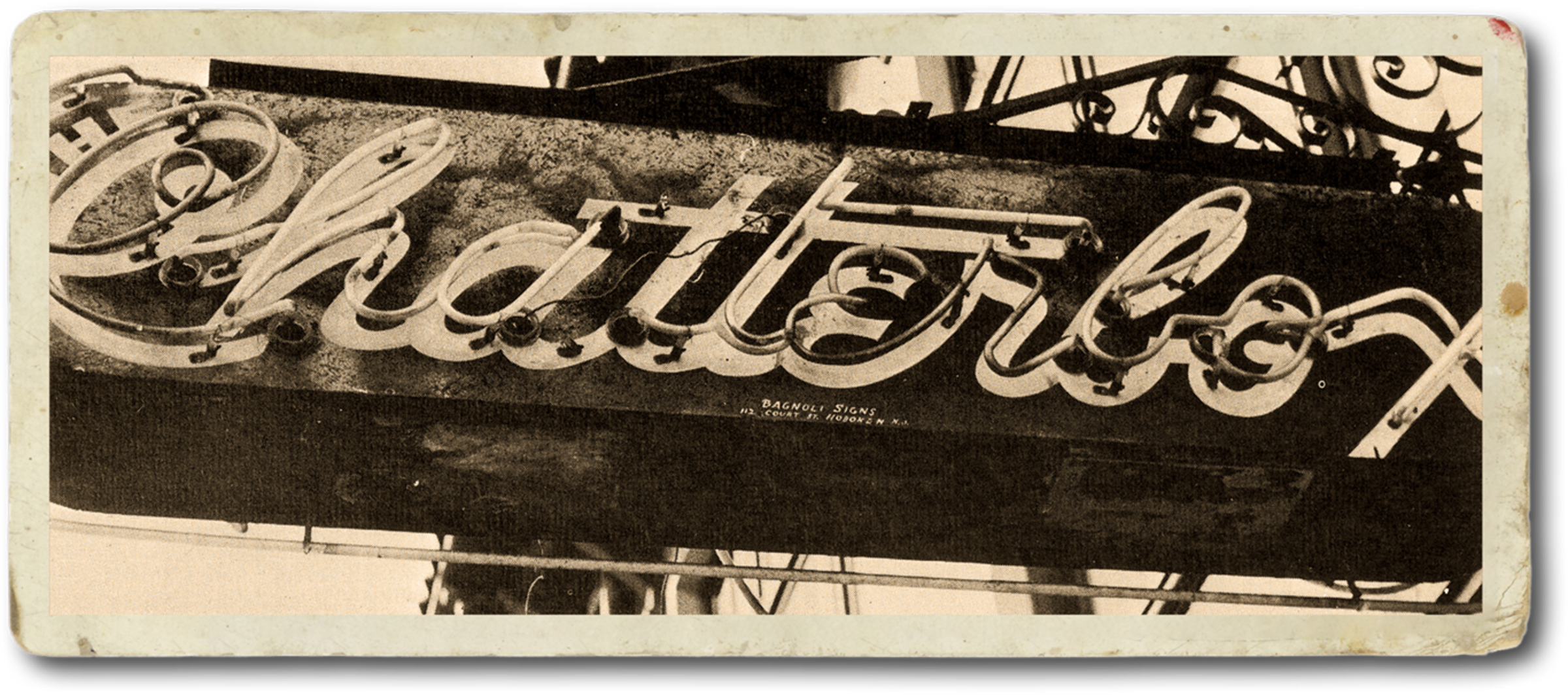 sign that says "Chatterbox"