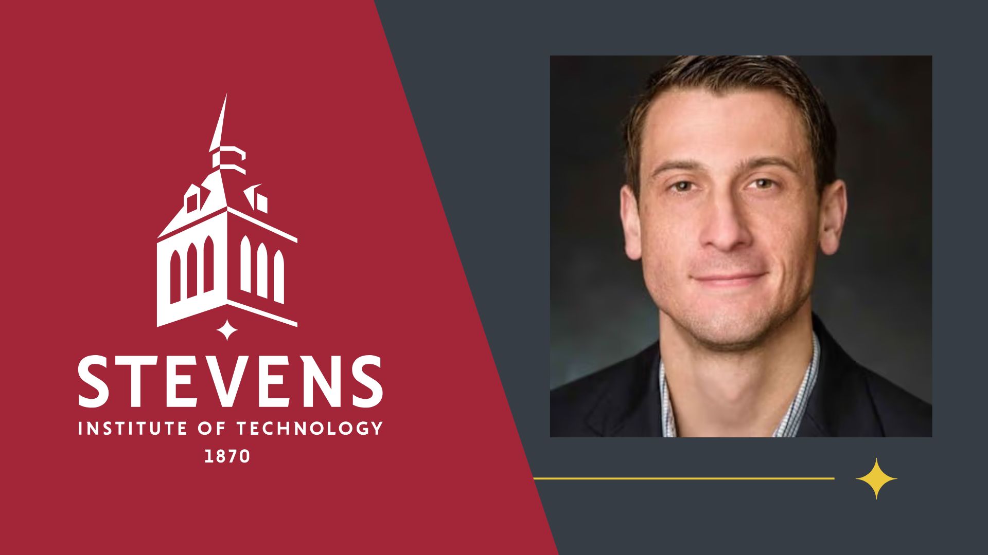 Stevens Professor Nicholaus Parziale Receives Presidential Early Career Award for Scientists and Engineers