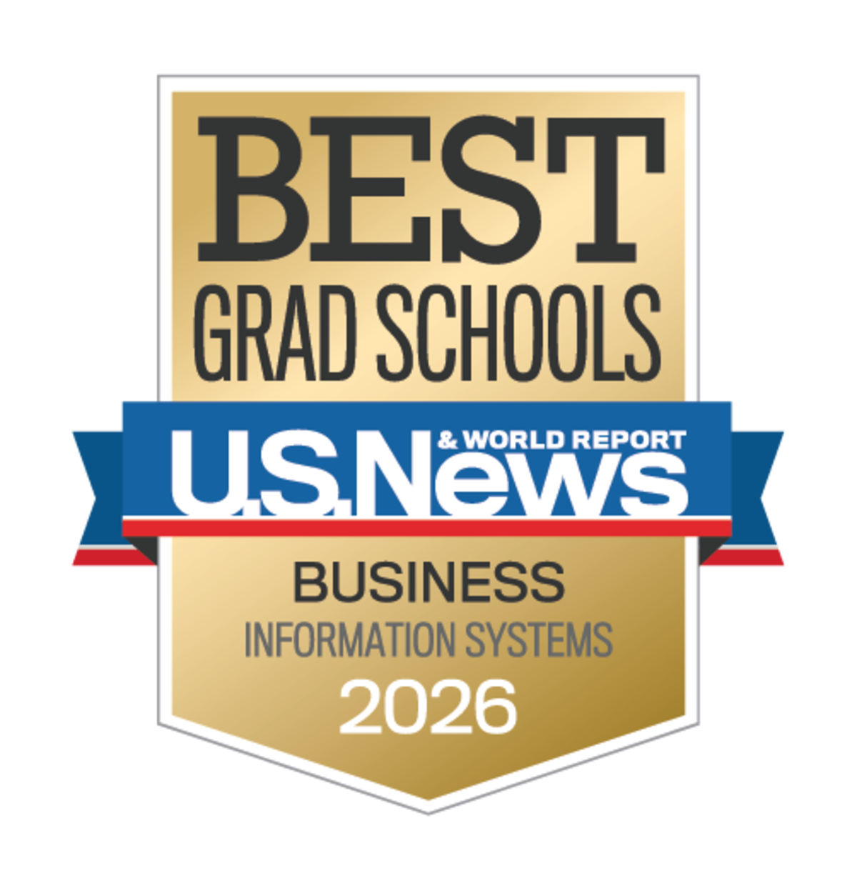 Best Grad Information Systems USNWR badge 2026