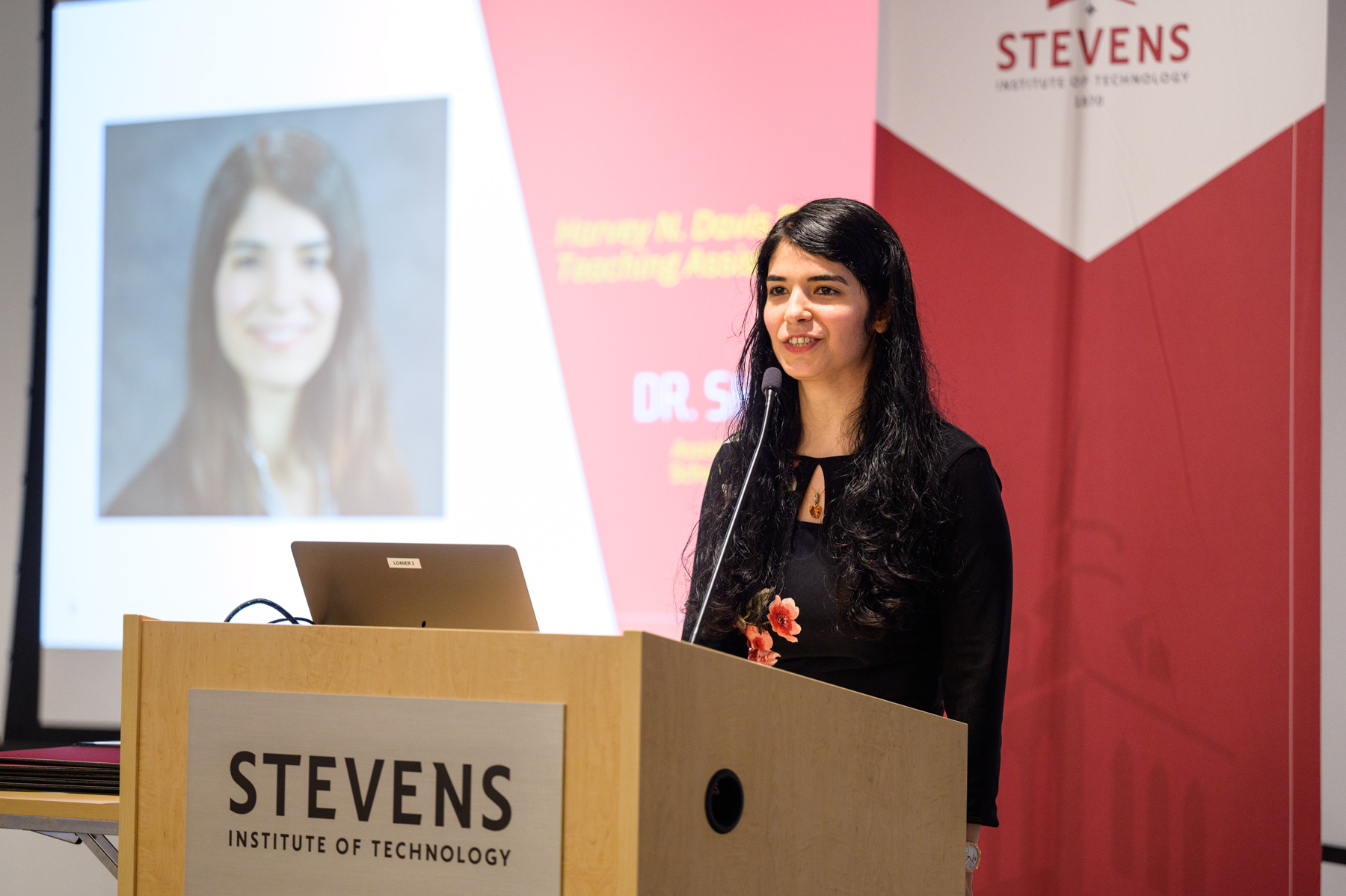 Faculty award honoree Shima Hajimirza